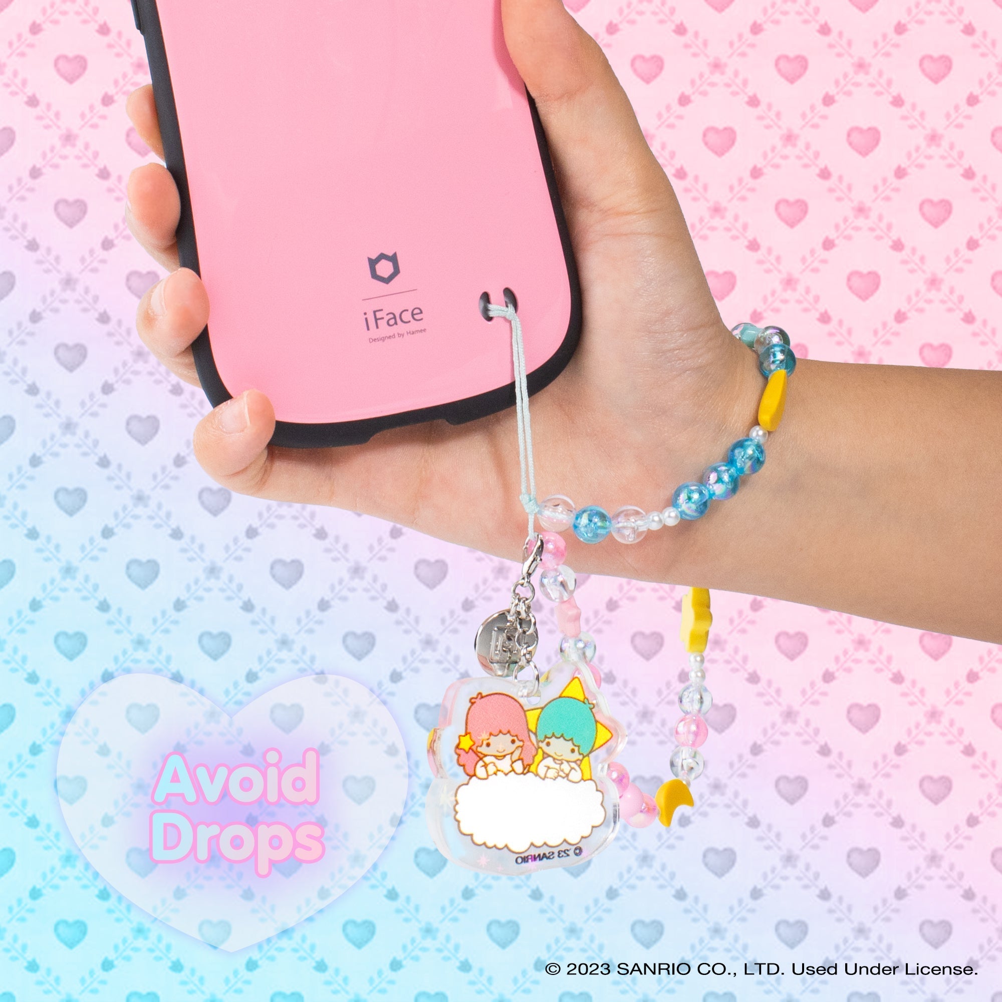 LittleTwinStars Beaded Charm Mobile Phone Wrist Strap - Image 4