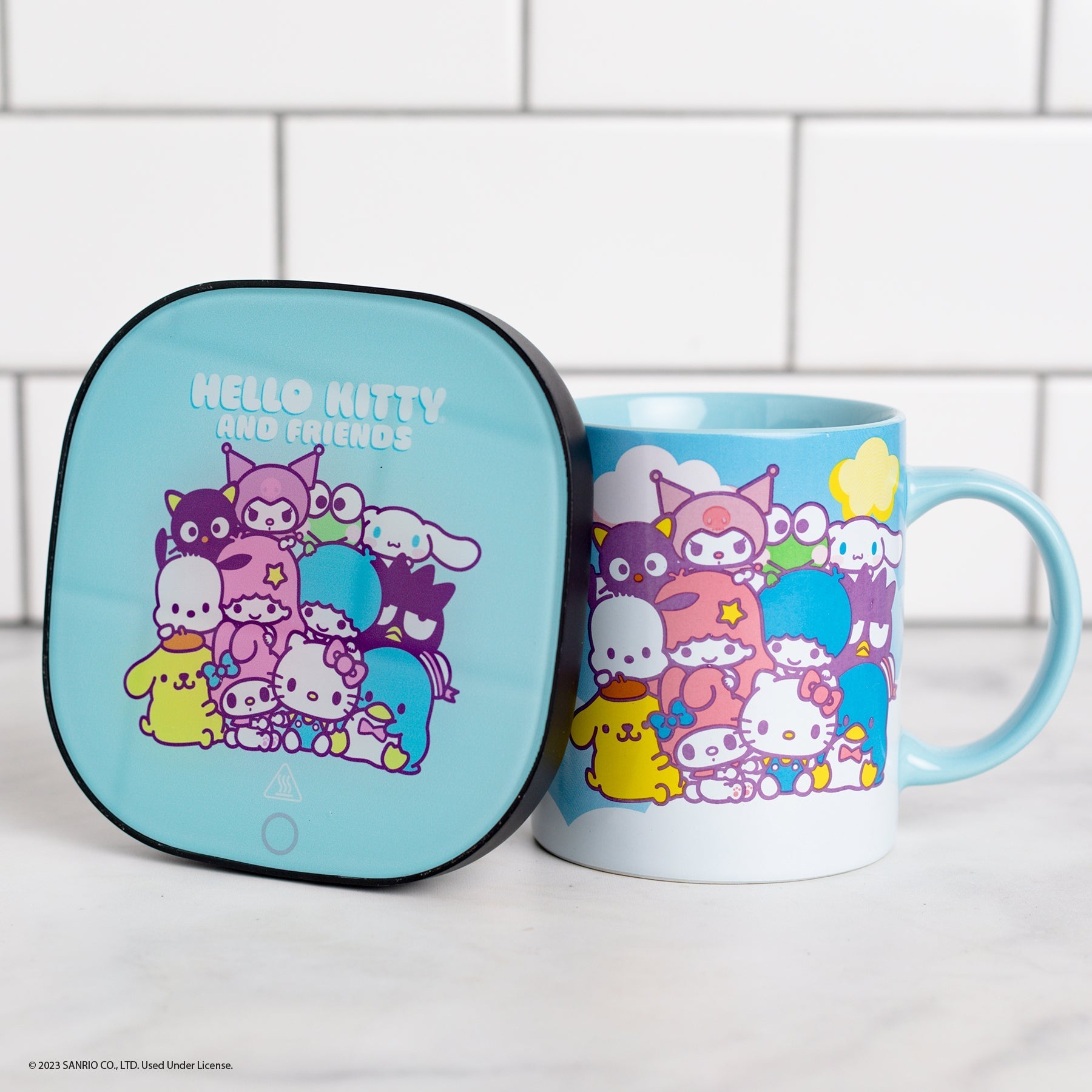 Hello Kitty and Friends Coffee Mug & Warmer Set - Image 2