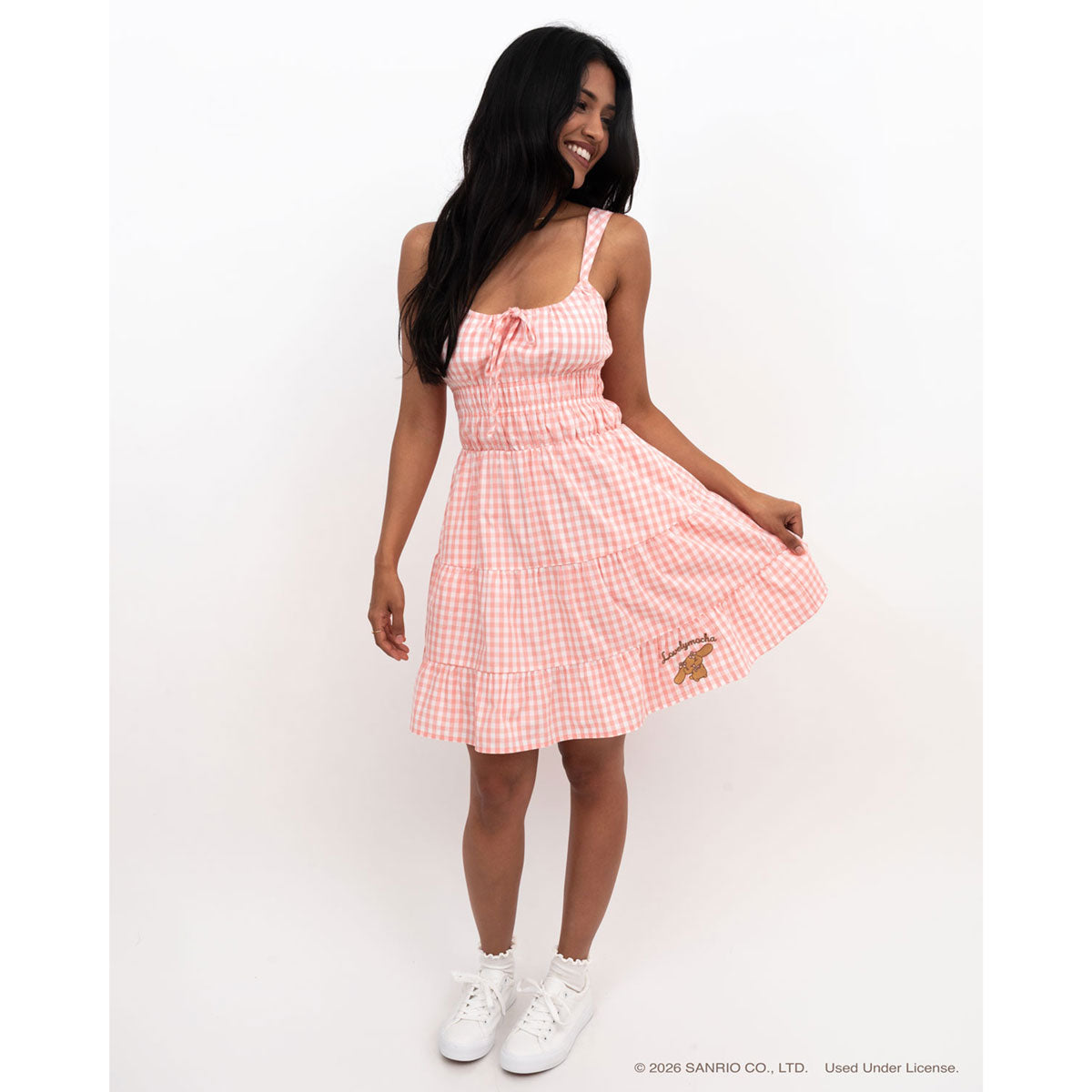 Lovelymocha x JapanLA Gingham Dress