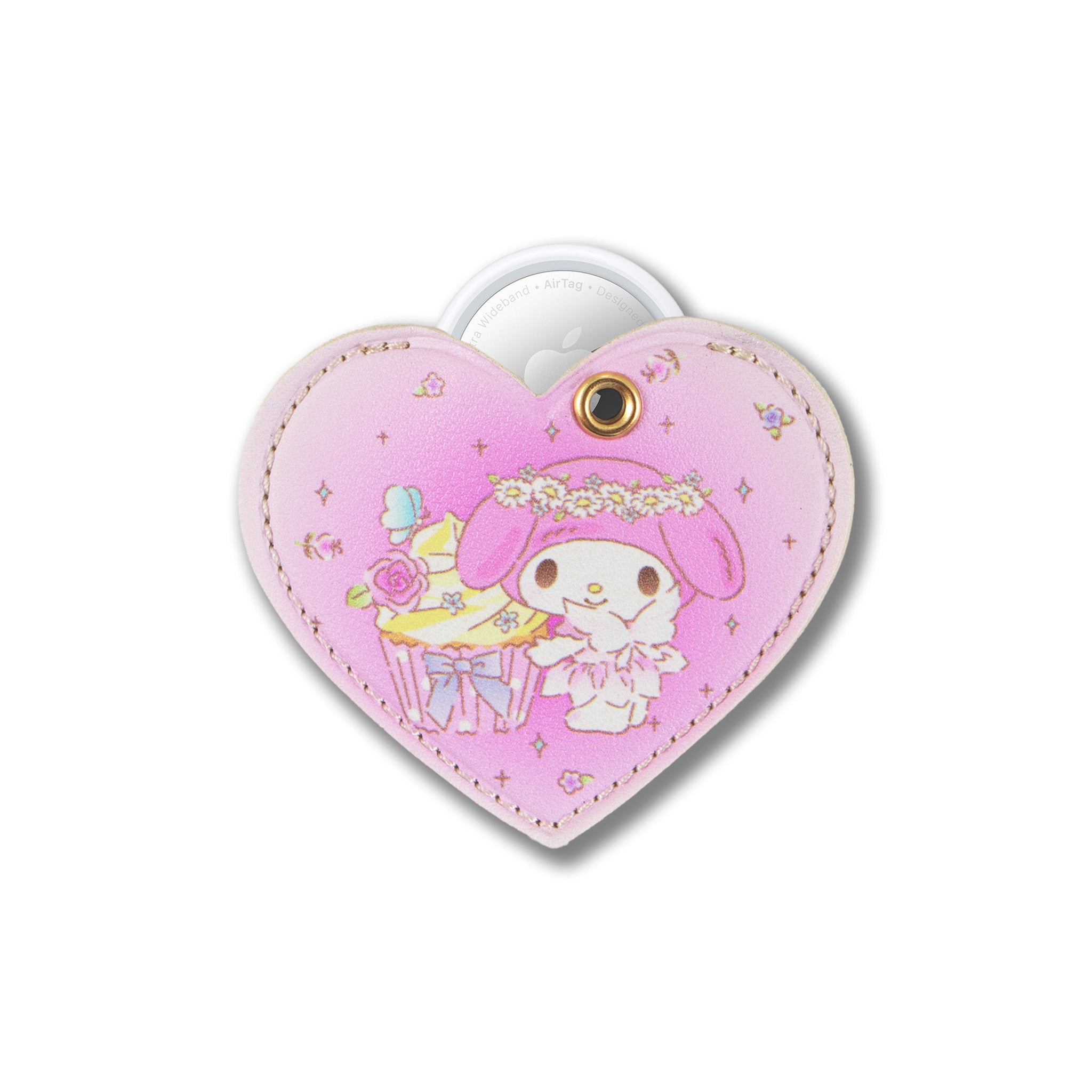 My Melody x Sonix Fairy 50th Anniv. AirTag Keychain - Image 2