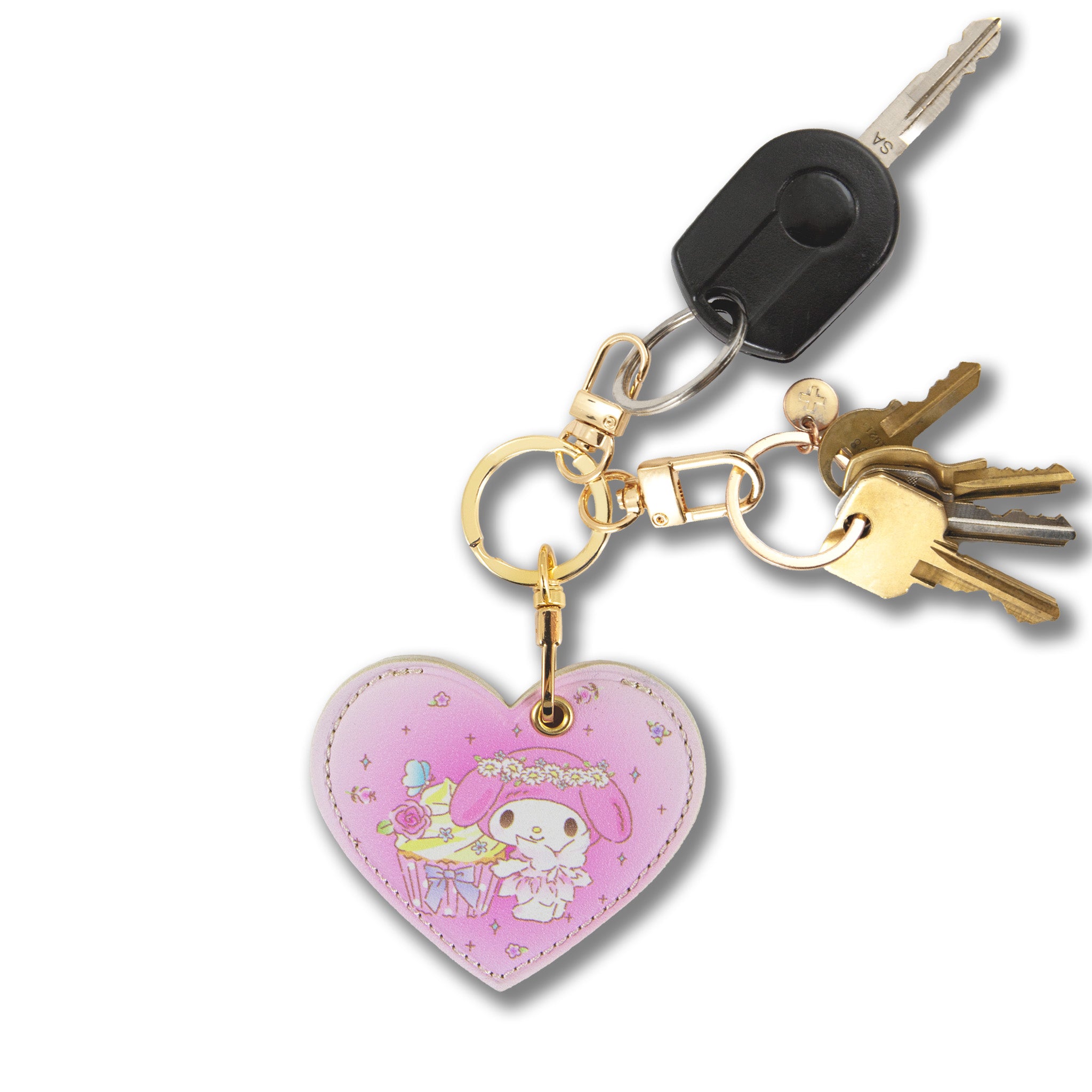 My Melody x Sonix Fairy 50th Anniv. AirTag Keychain - Image 4