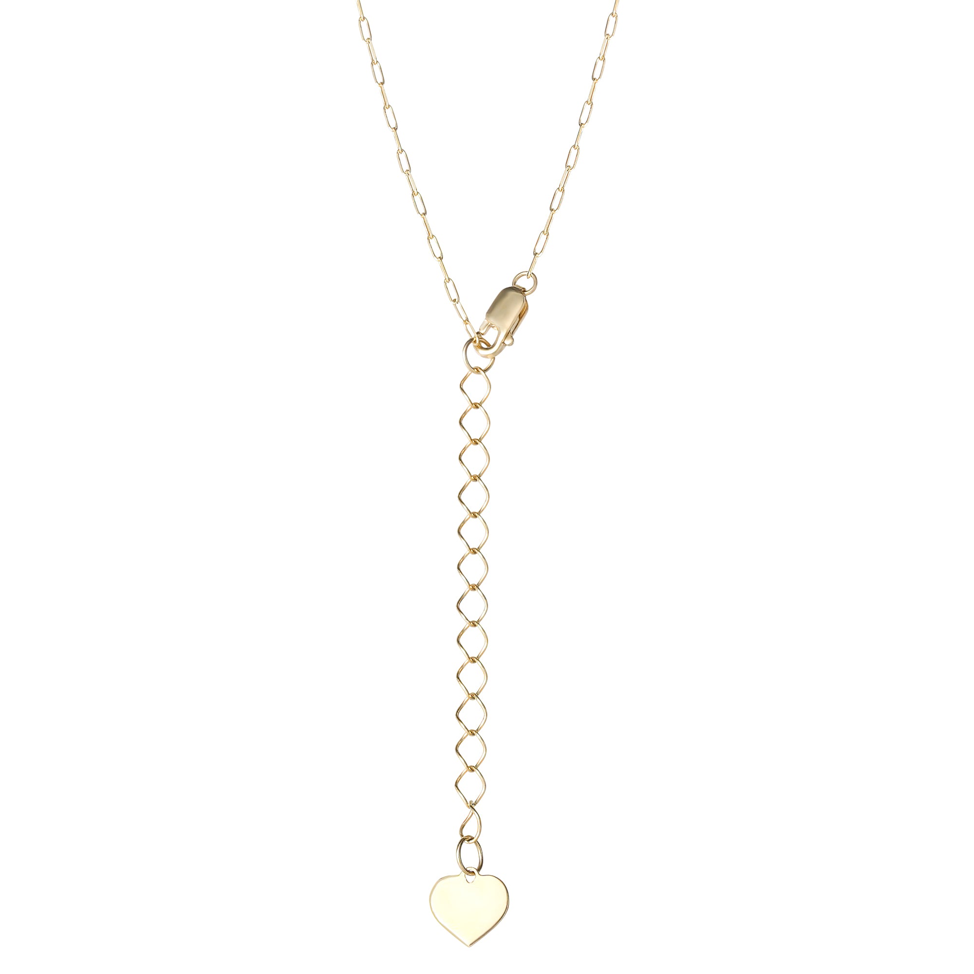 Hello Kitty 10K Yellow Gold Mini Link Necklace - Image 3