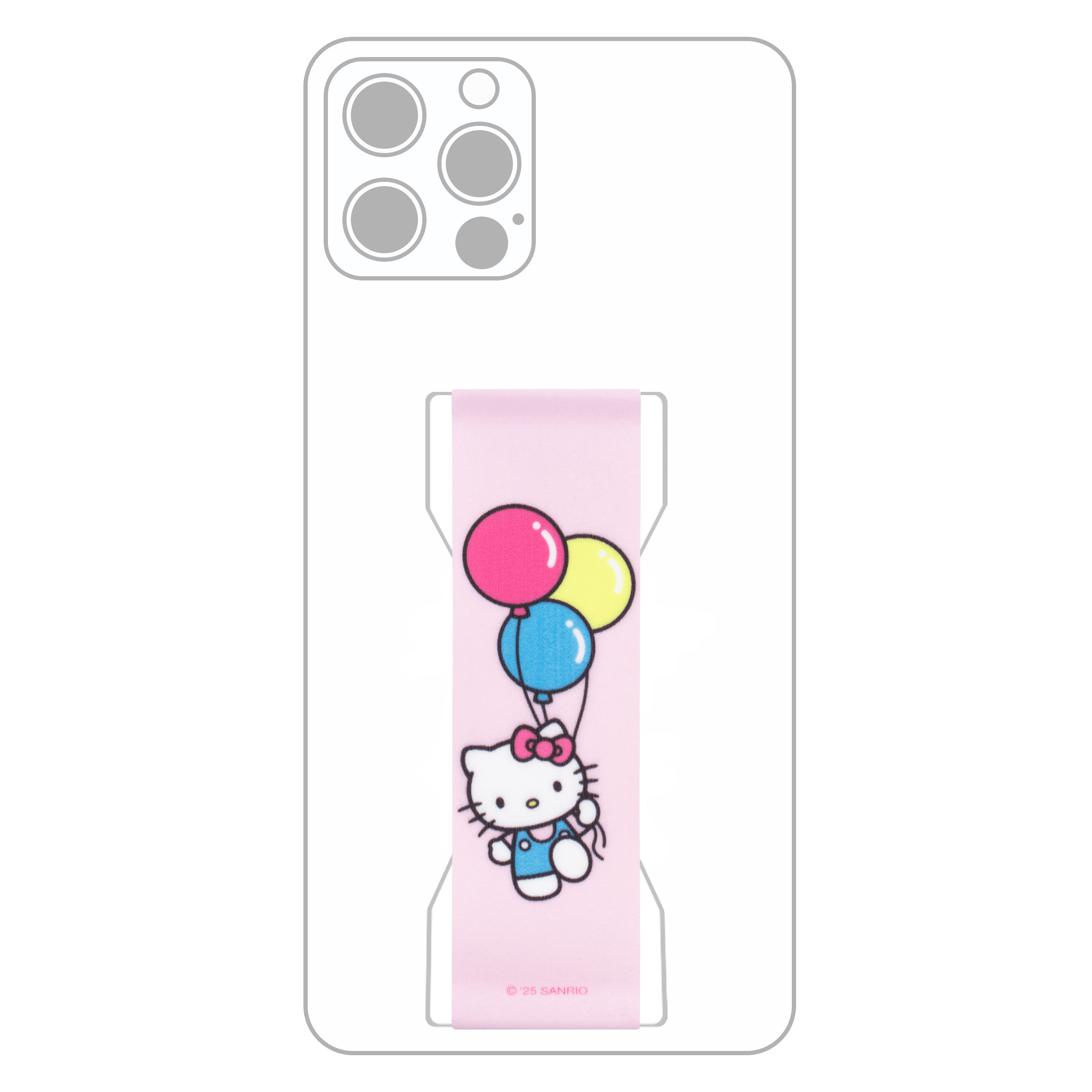 Hello Kitty x LoveHandle PRO Phone Accessory Strap (Balloons) - Image 2