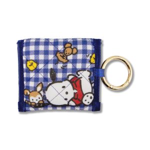Pochacco x Sonix Gingham Ear Bud Pouch
