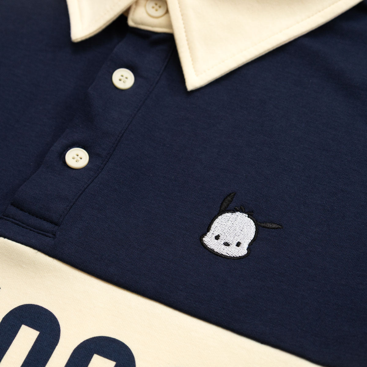 Pochacco x JapanLA Long Sleeve Rugby Polo - Image 5