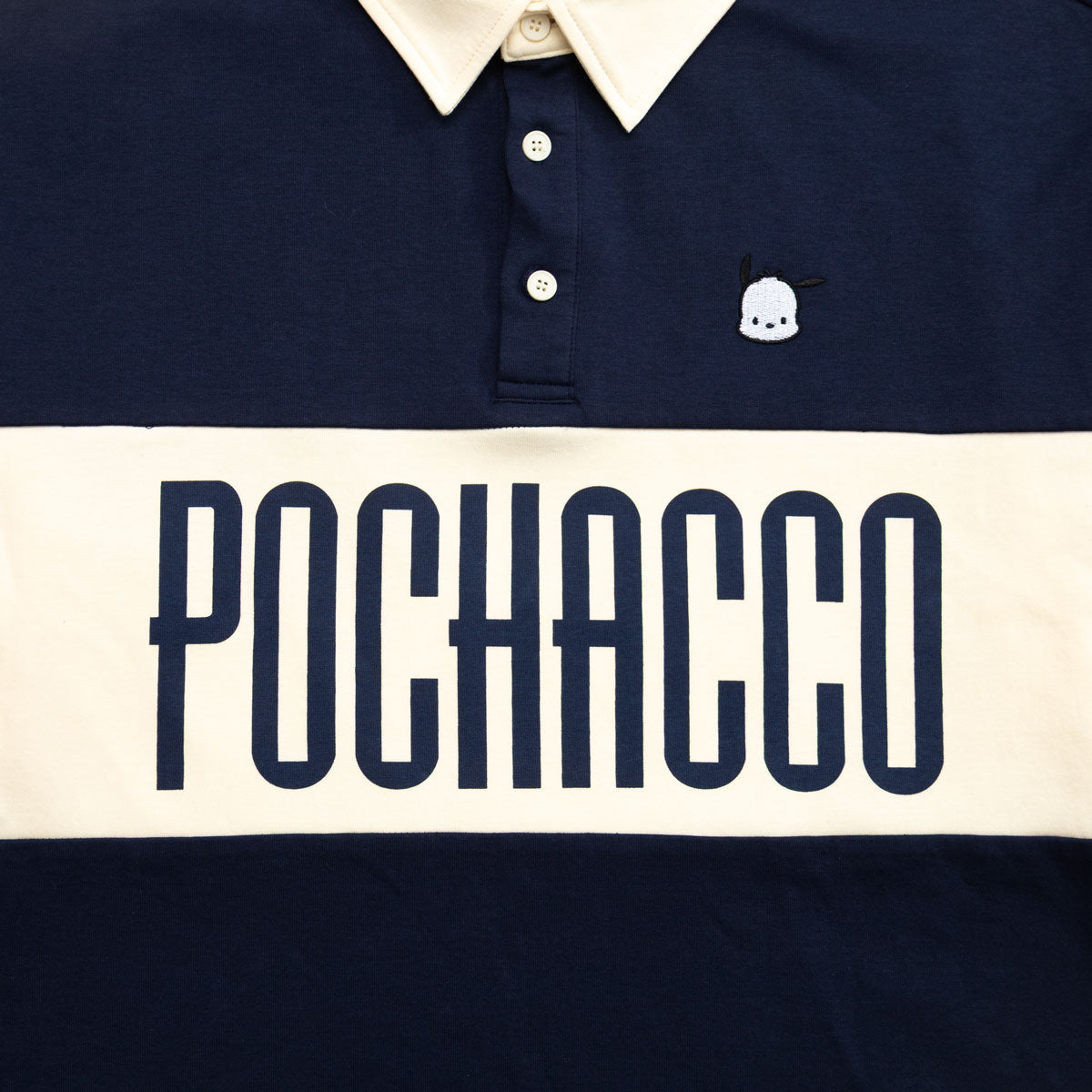 Pochacco x JapanLA Long Sleeve Rugby Polo - Image 4