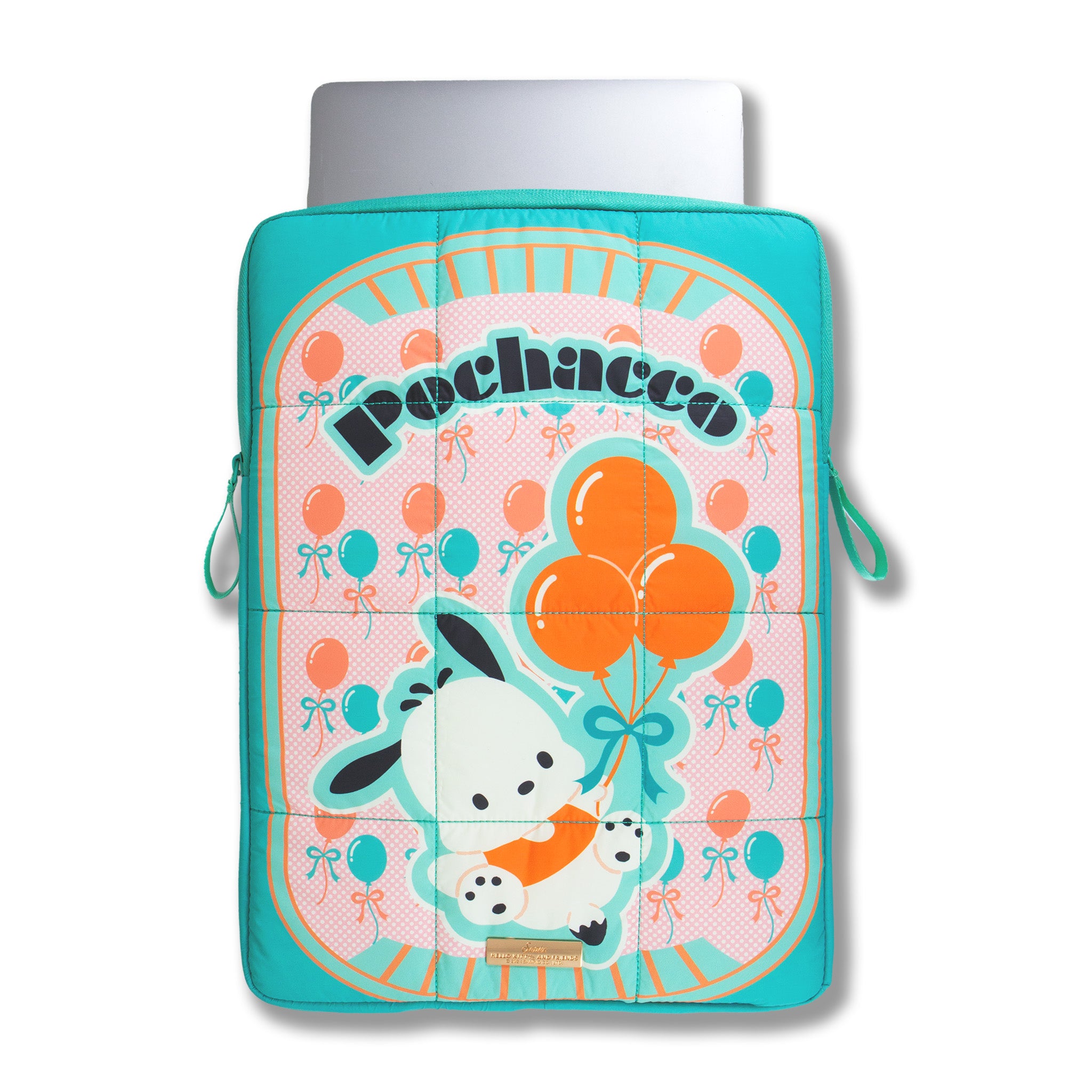 Pochacco x Sonix Puffy Laptop Sleeve (Retro Vibes) - Image 2