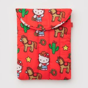 Hello Kitty x Baggu 16 Puffy Laptop Sleeve (Western)