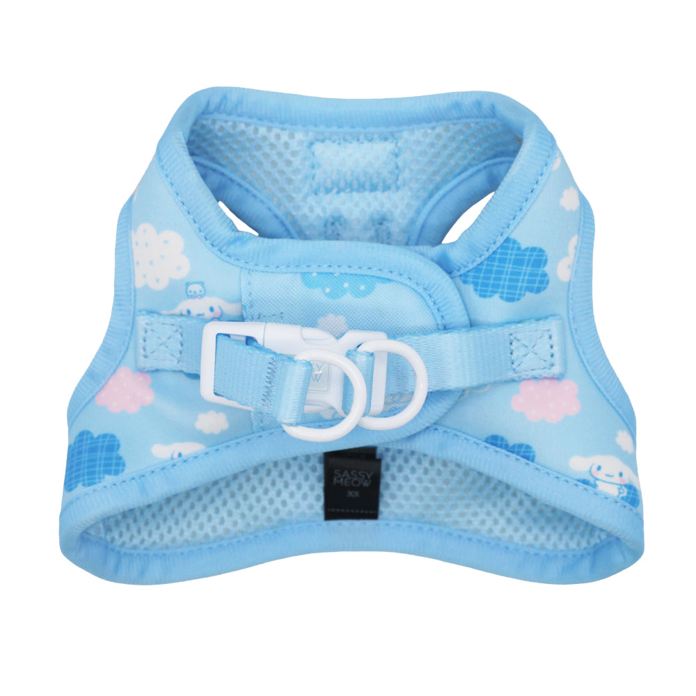 Cinnamoroll x Sassy Woof Cat Step-In Harness (Clouds) - Image 4