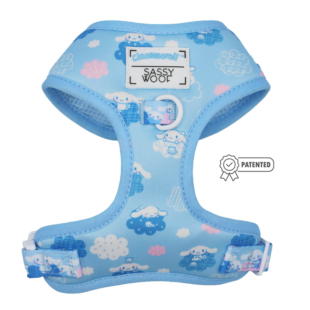 Cinnamoroll x Sassy Woof Adjustable Dog Harness (Clouds) - Image 7