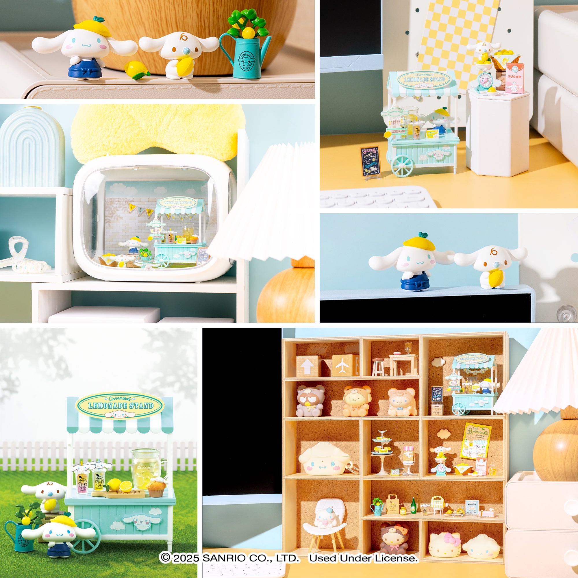 Re-Ment Cinnamoroll's Lemonade Stand Blind Box Figure Set - Image 7