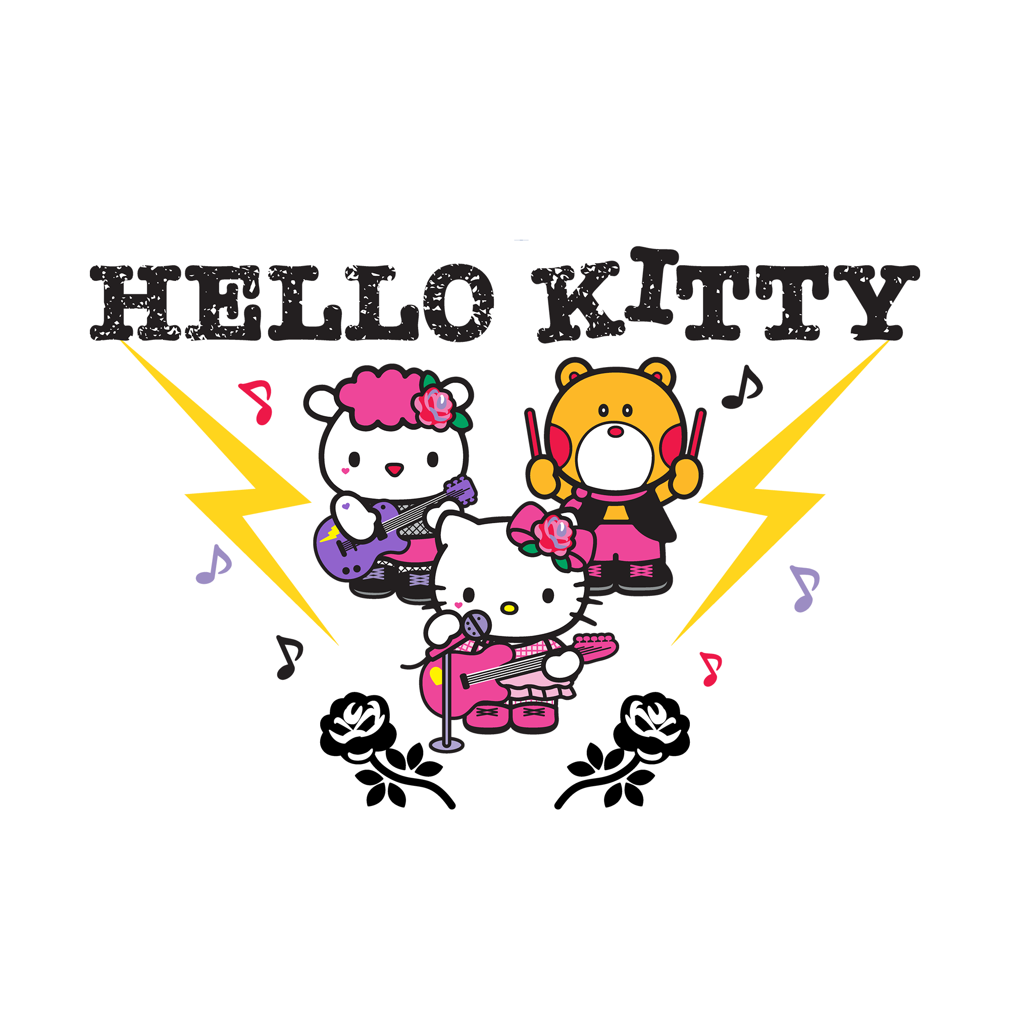 Hello Kitty Rock Show Trio Tee - Image 2