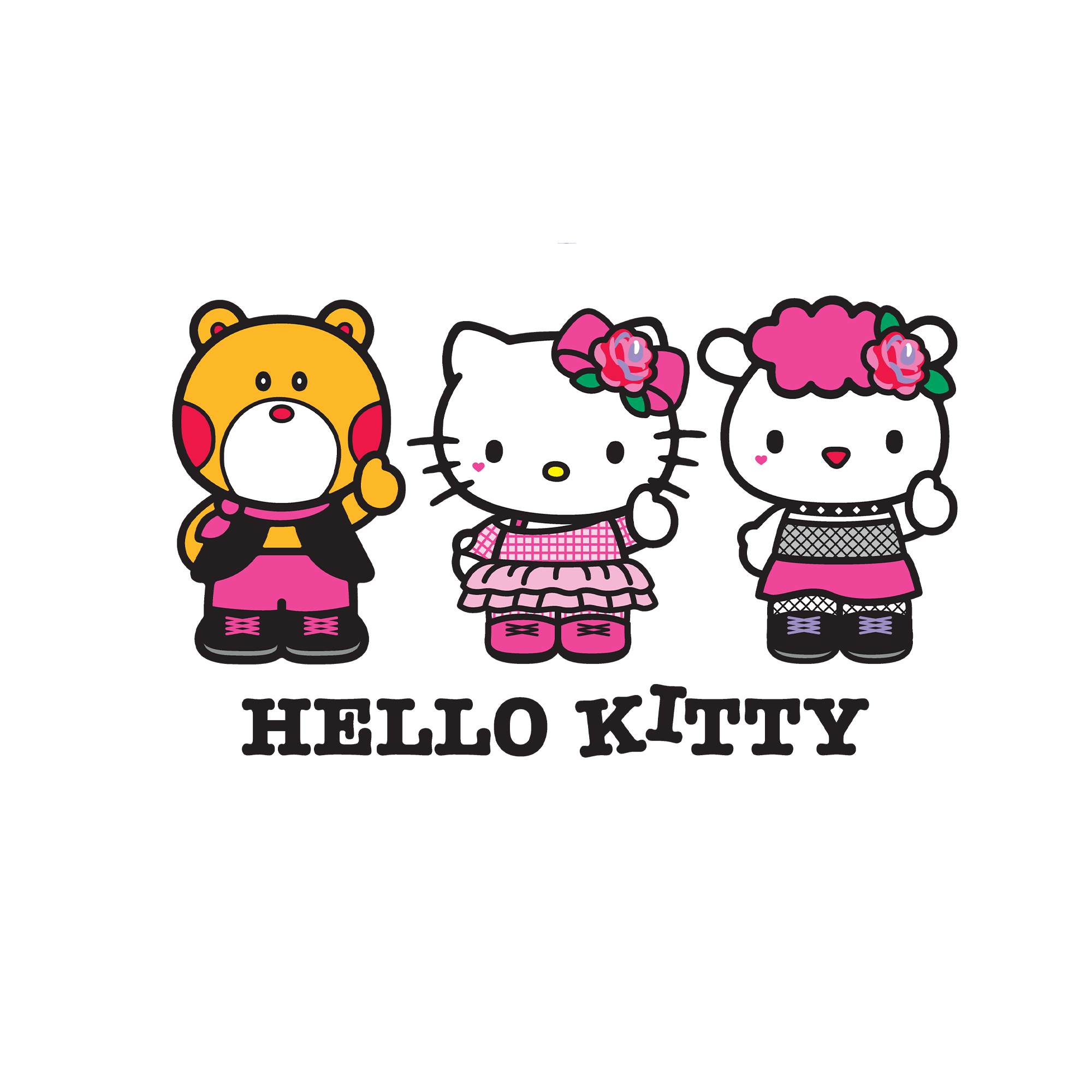 Hello Kitty Rockin' Trio Tee - Image 2