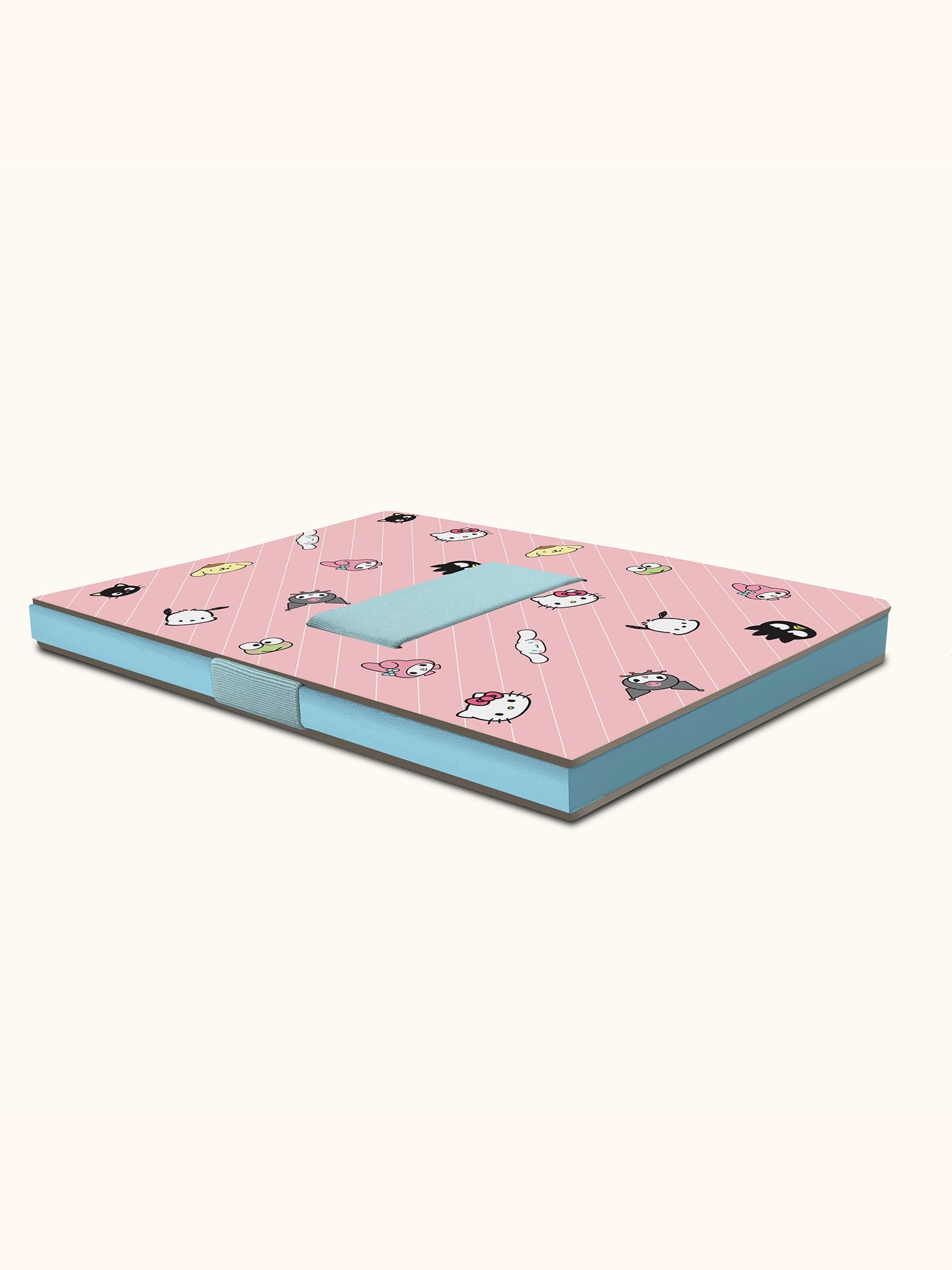 Hello Kitty and Friends x Studio Oh! Pink Pinstripe Casey Notebook with Phone Loop - Image 4