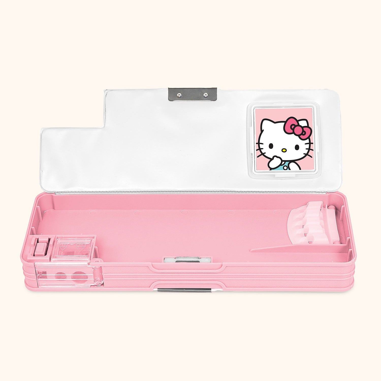 Hello Kitty and Friends x Studio Oh! Blue Grid Pencil Case - Image 2