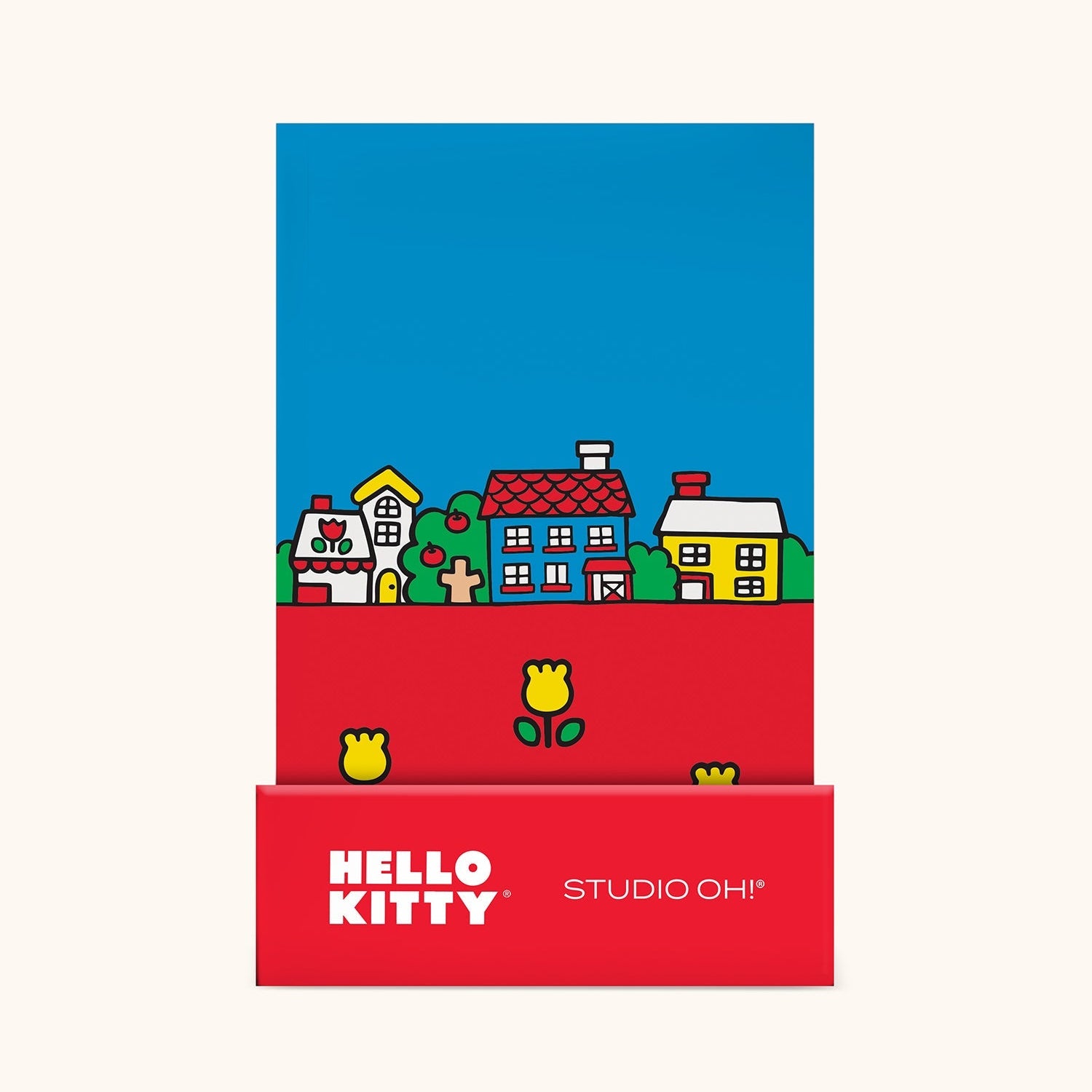Hello Kitty x Studio Oh! Retro Red Boxed Mini Notebook Trio - Image 5