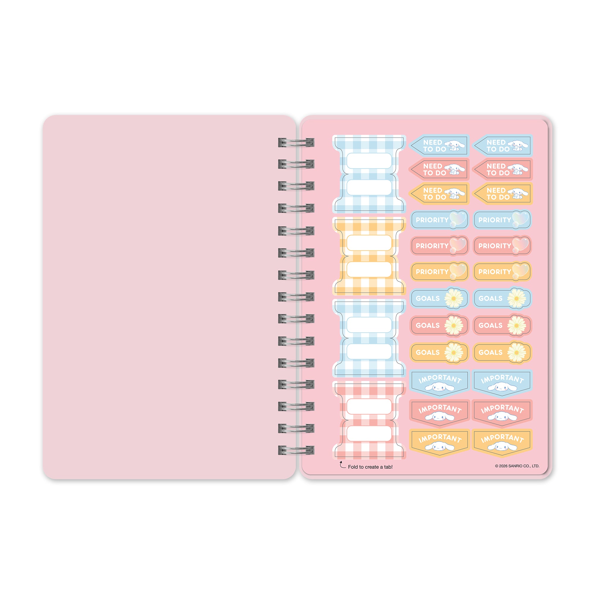 Cinnamoroll x Studio Oh! Sweet Daisies Agatha Notebook - Image 4