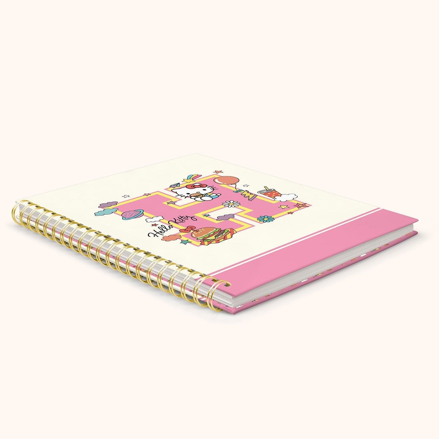 Hello Kitty x Studio Oh! College Letters Extra-Large Spiral Notebook - Image 6