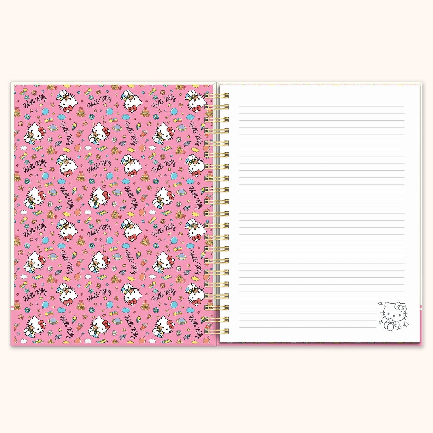 Hello Kitty x Studio Oh! College Letters Extra-Large Spiral Notebook - Image 3