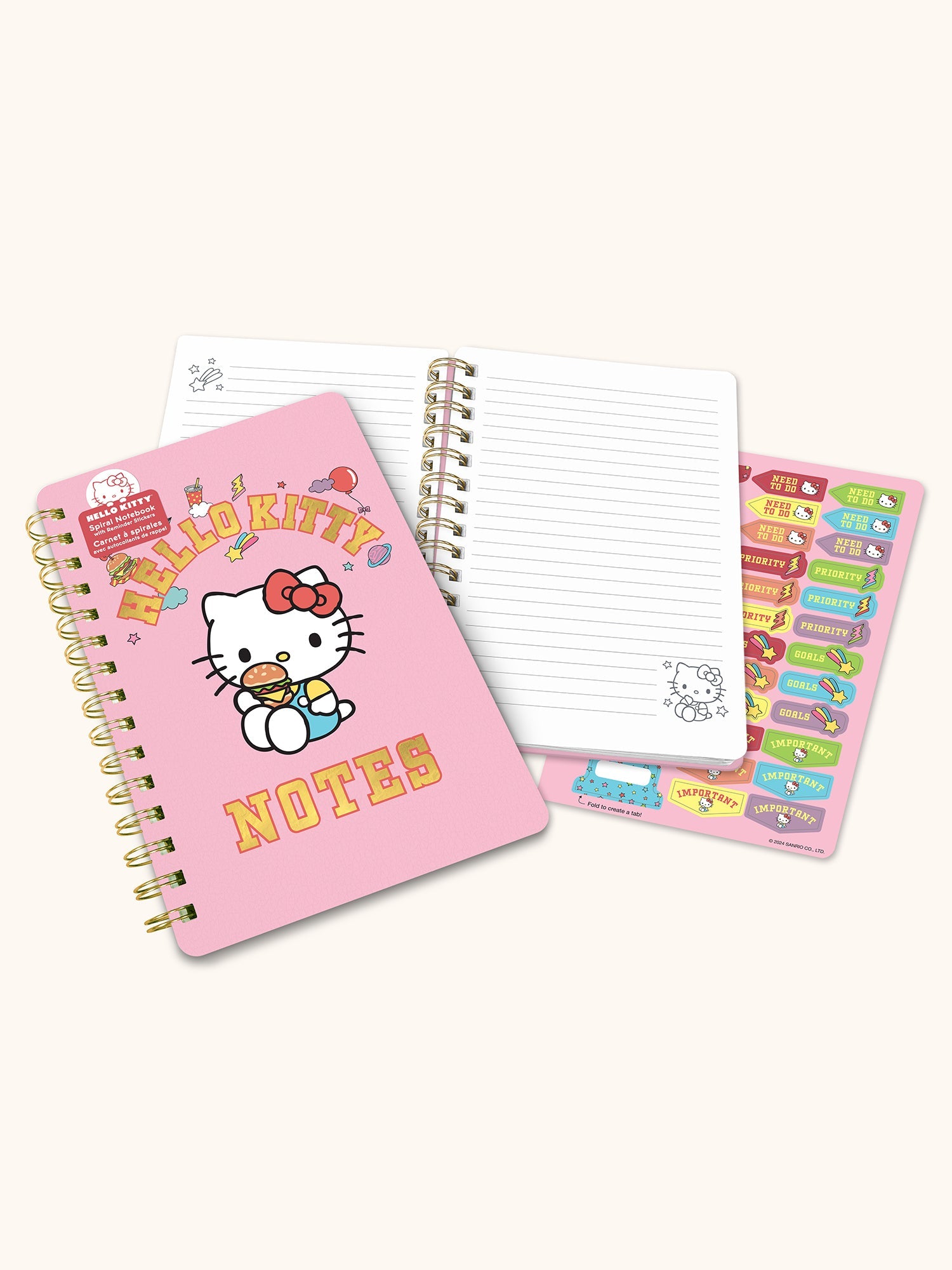 Hello Kitty x Studio Oh! College Letters Agatha Notebook - Image 4