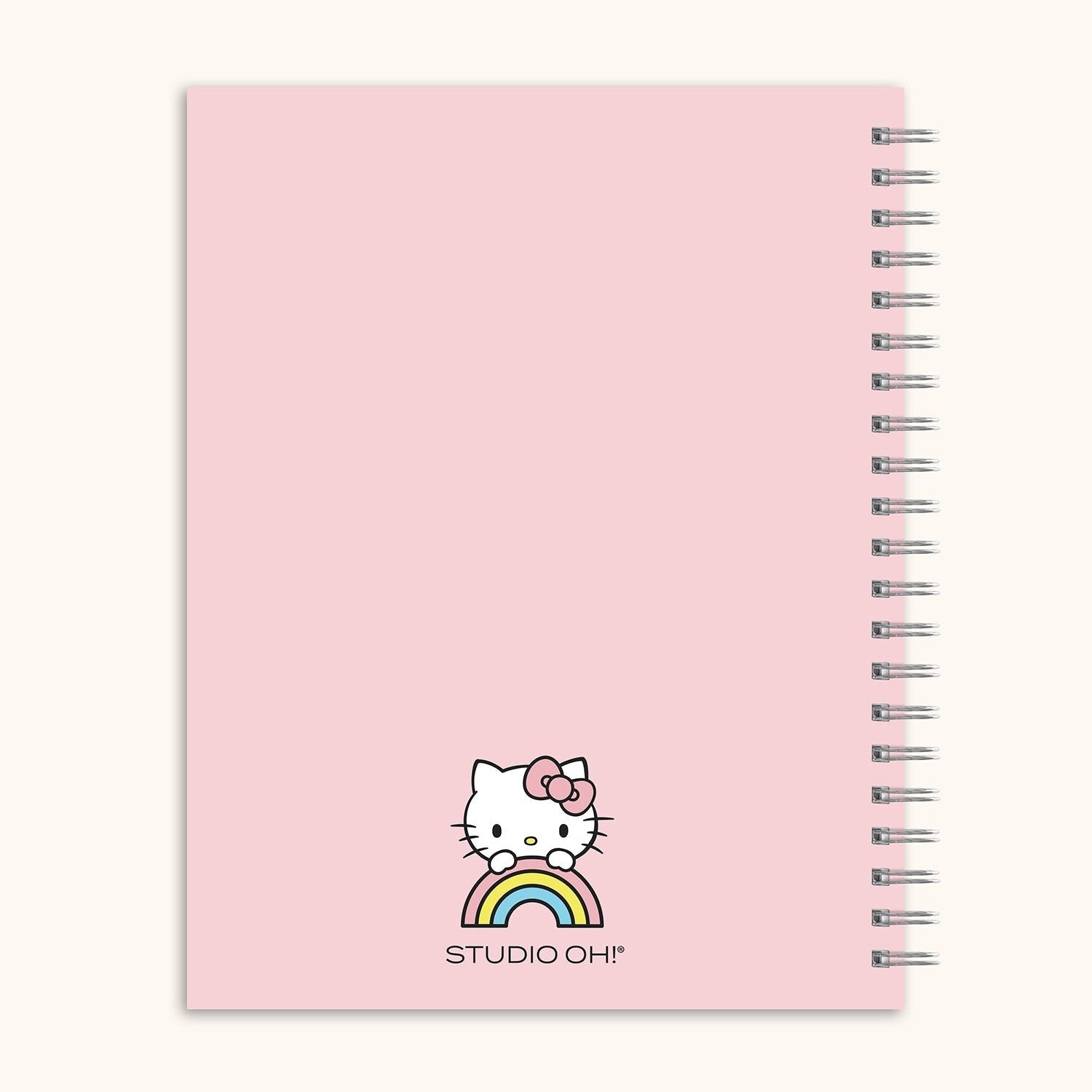 Hello Kitty x Studio Oh! Classic Pink Extra-Large Spiral Notebook - Image 5
