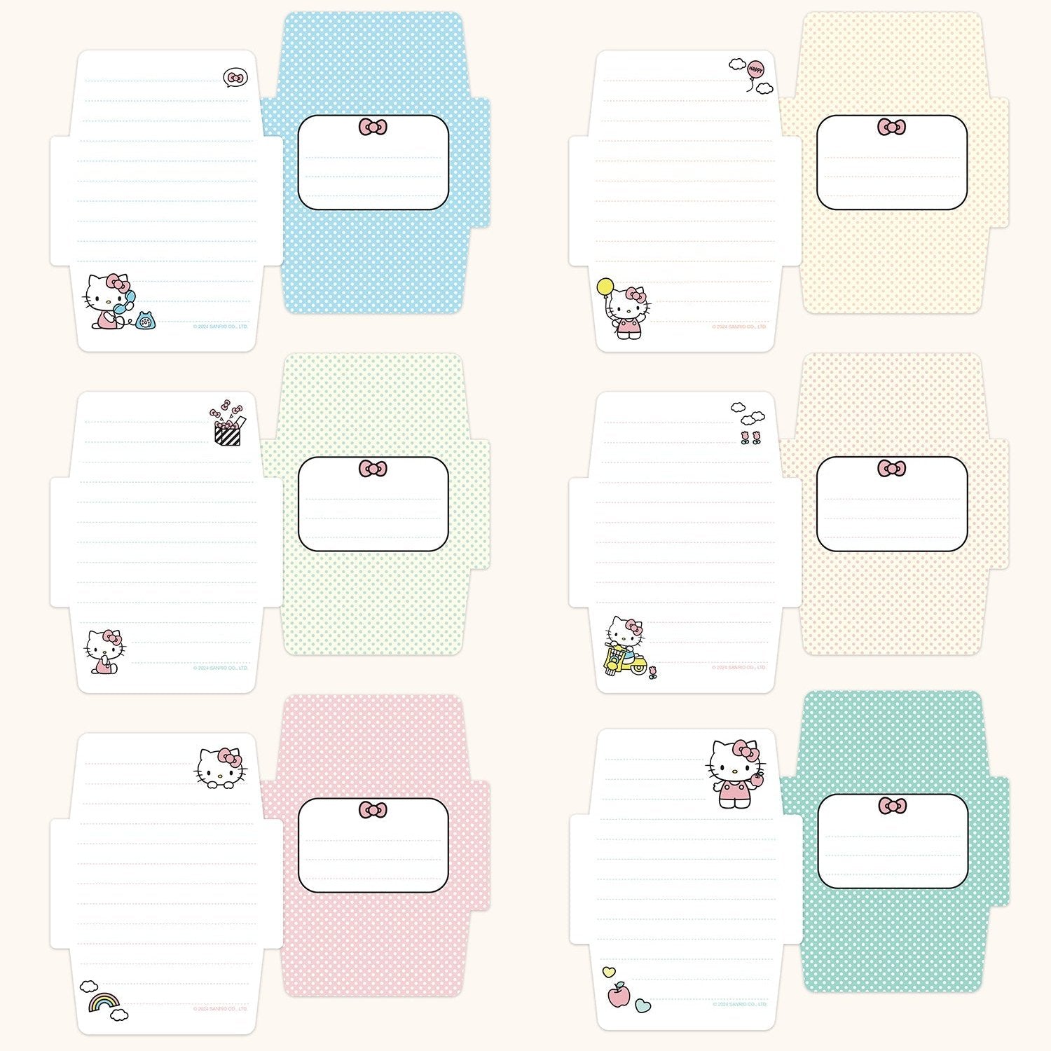 Hello Kitty x Studio Oh! Classic Pink Mini Memo with Stickers - Image 3