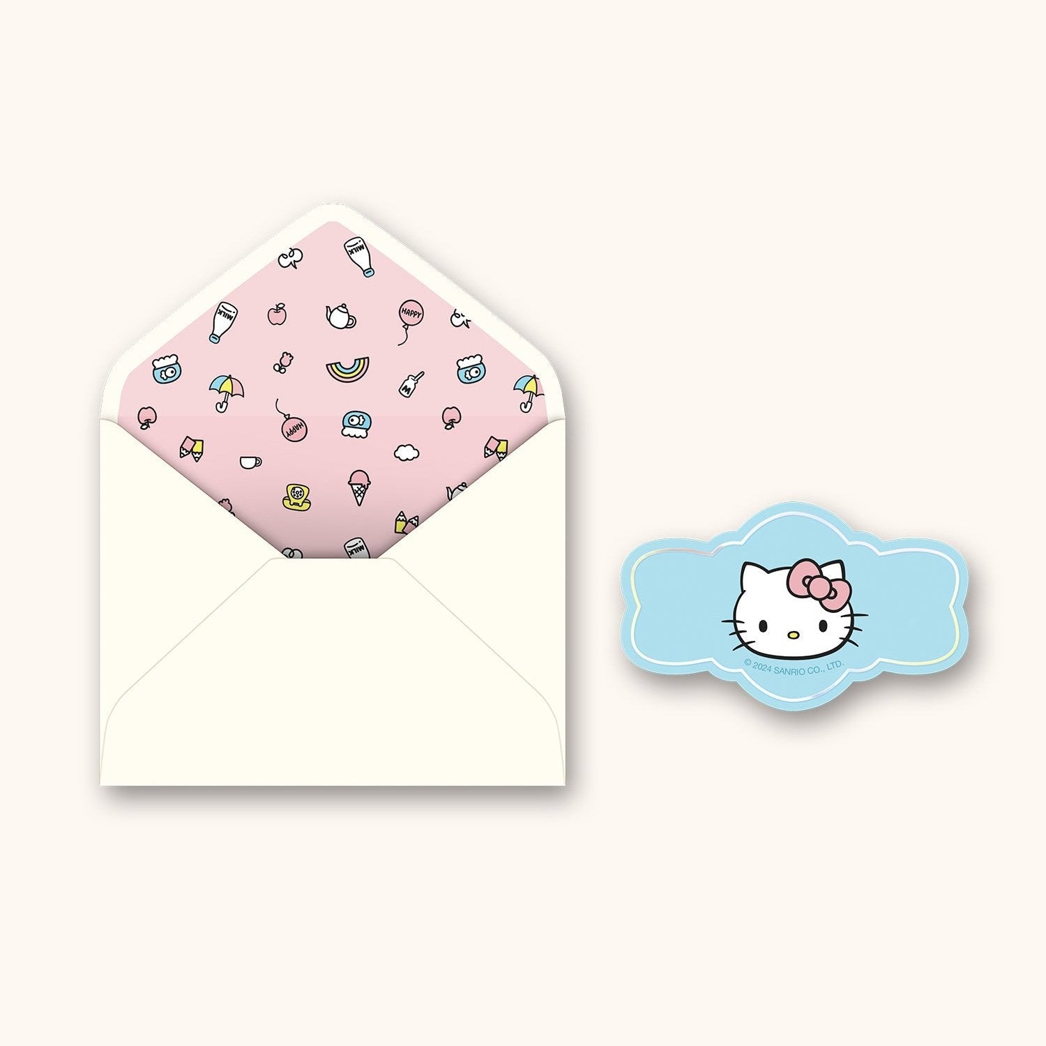Hello Kitty x Studio Oh! Just Saying Hello Deluxe Greeting Card - Image 2