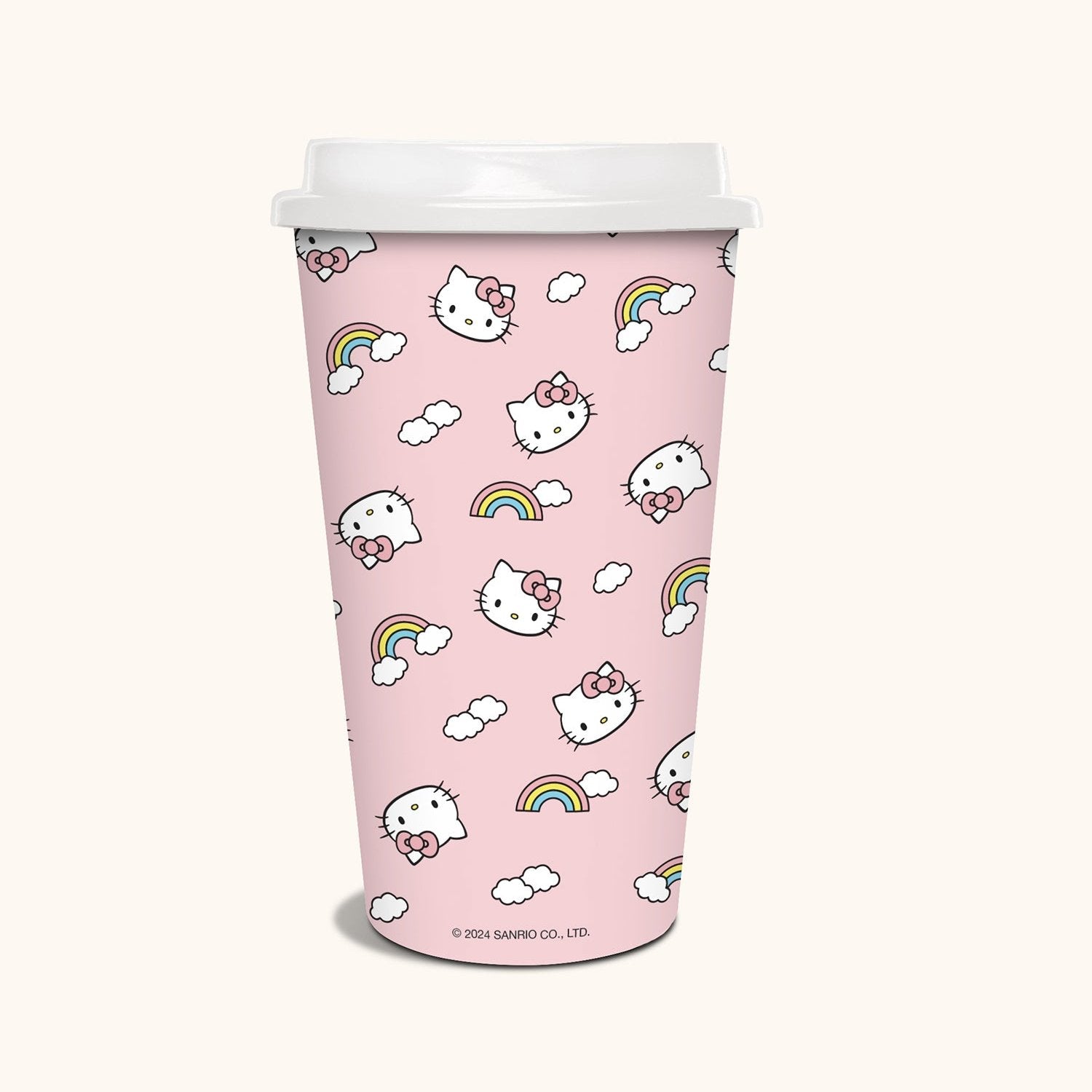 Hello Kitty x Studio Oh! Rainbow Skies Paper Hot Cups - Image 3