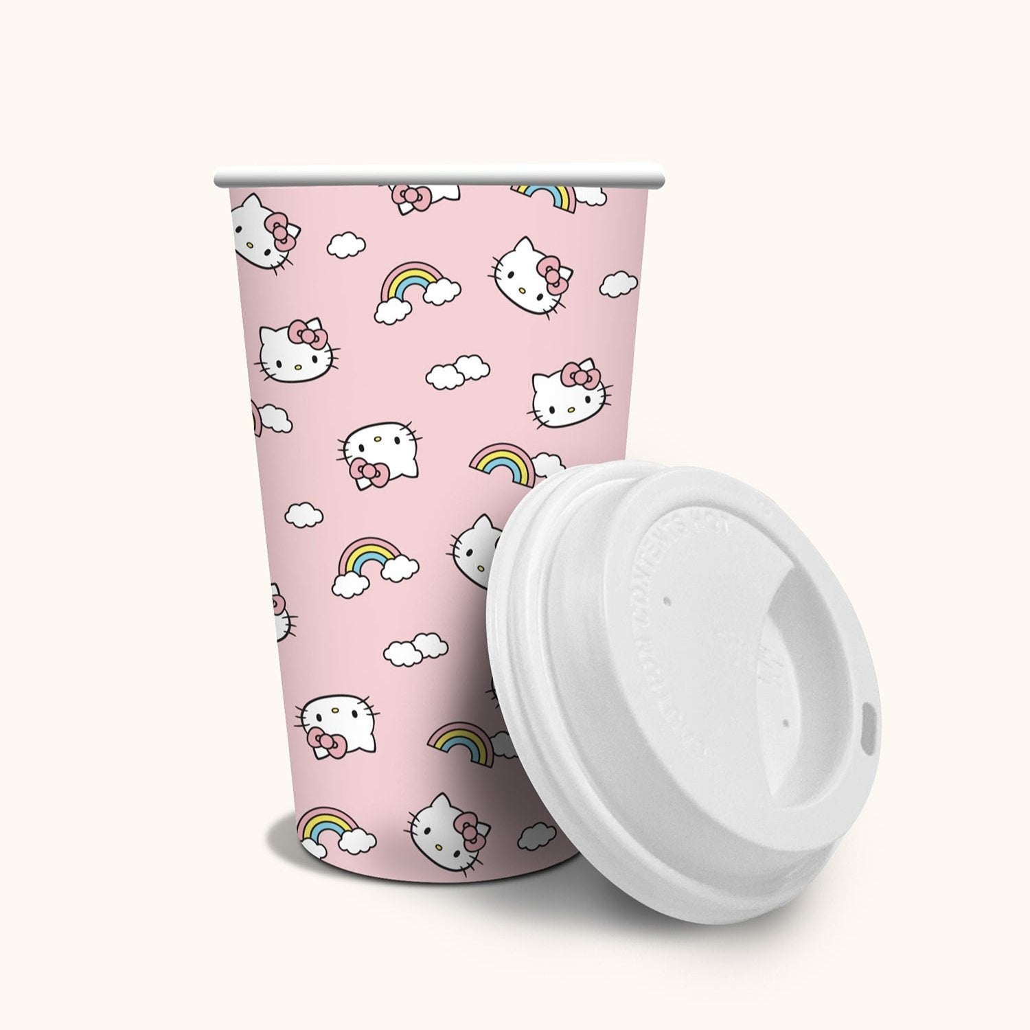 Hello Kitty x Studio Oh! Rainbow Skies Paper Hot Cups - Image 2