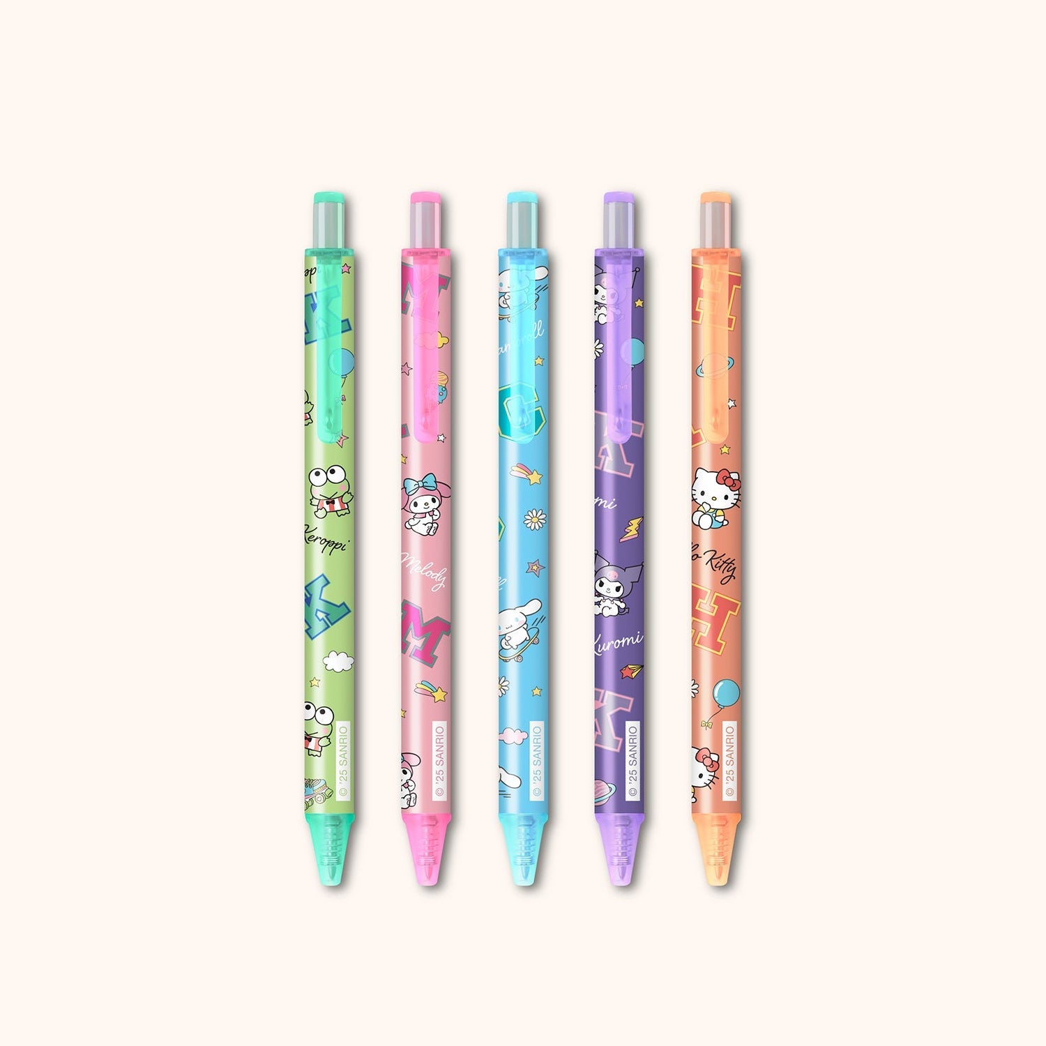 Hello Kitty and Friends x Studio Oh! College Letters Gel Pens - Image 2