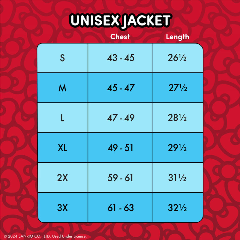 Hello Kitty x Loungefly 50th Anniversary Classic Unisex Jacket - Image 3