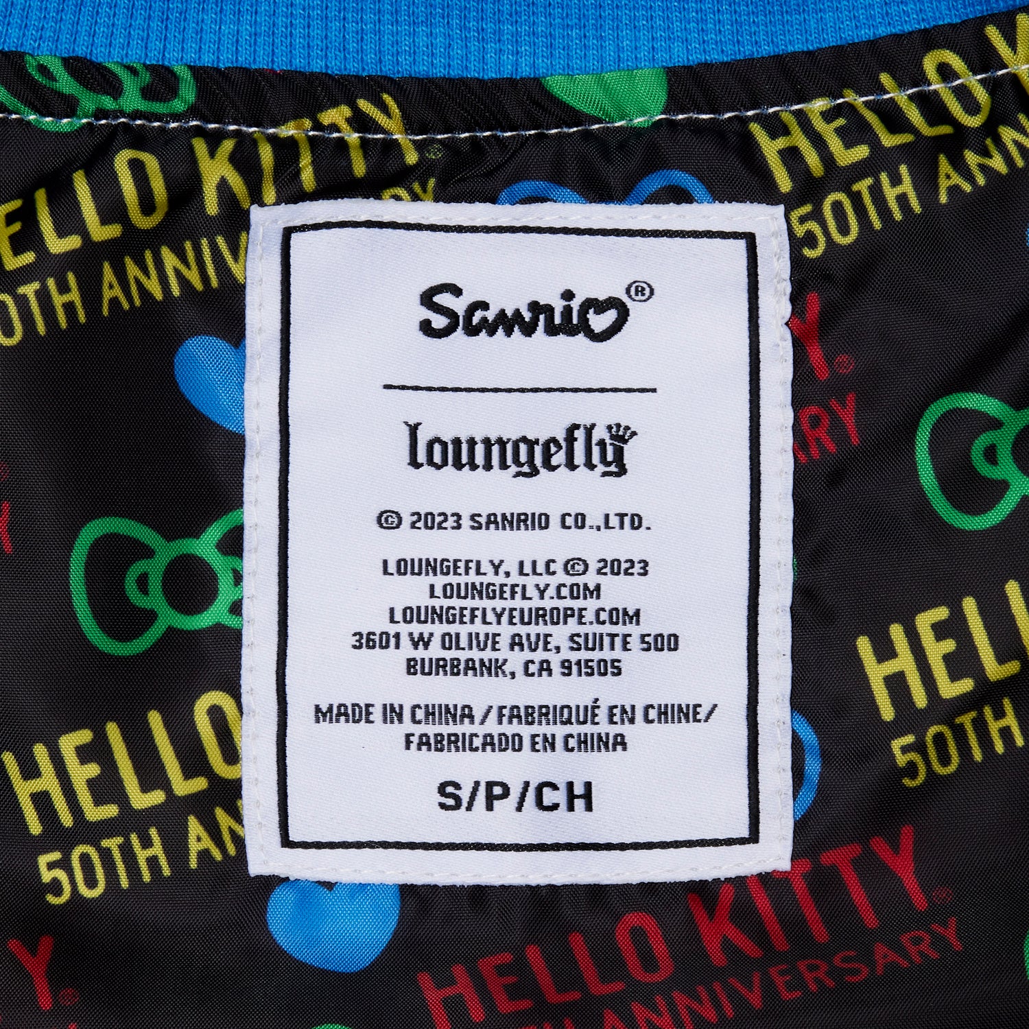 Hello Kitty x Loungefly 50th Anniversary Classic Unisex Jacket - Image 6