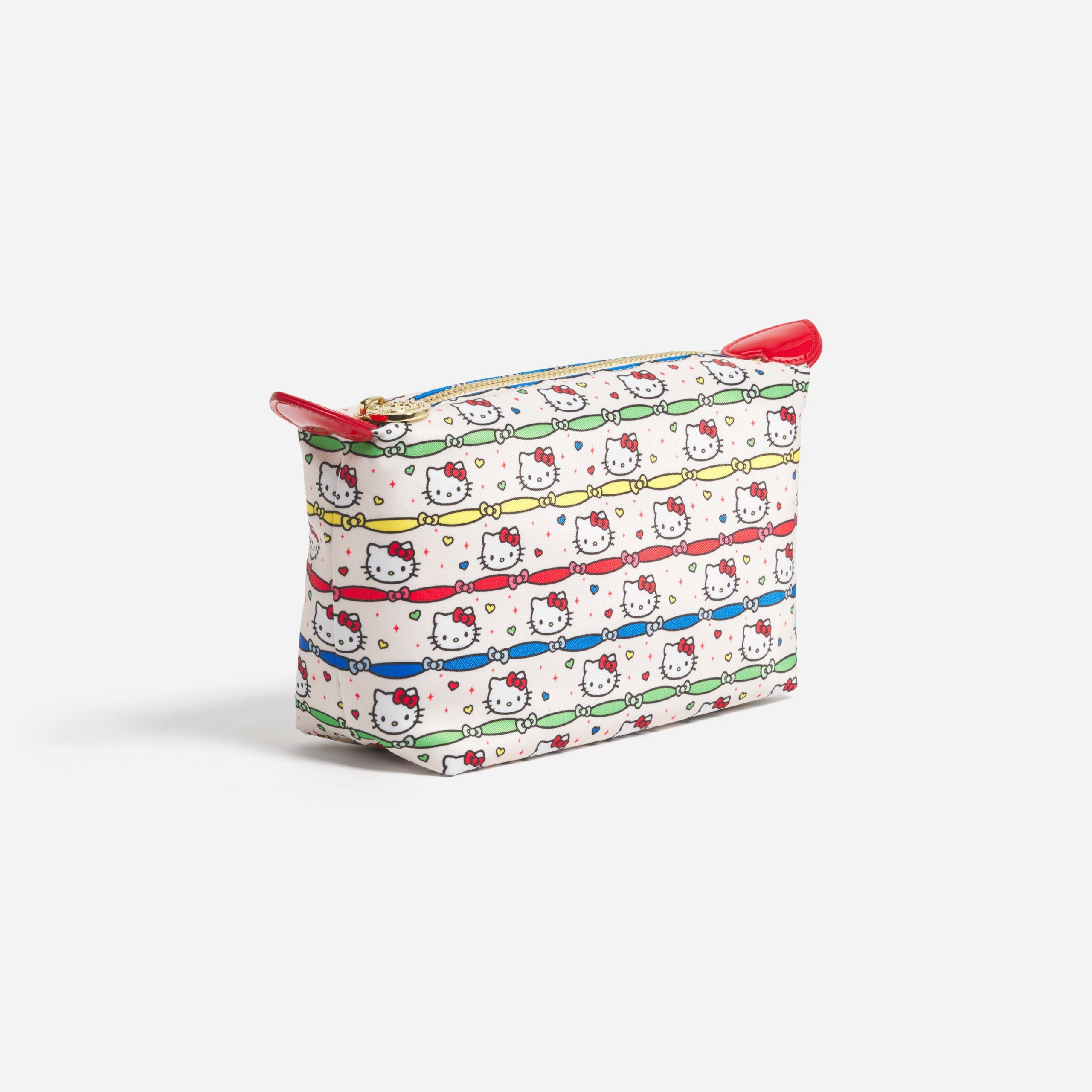 Hello Kitty x Stoney Clover Lane Small Pouchette (Hello Kitty Ribbon Stripe) - Image 4