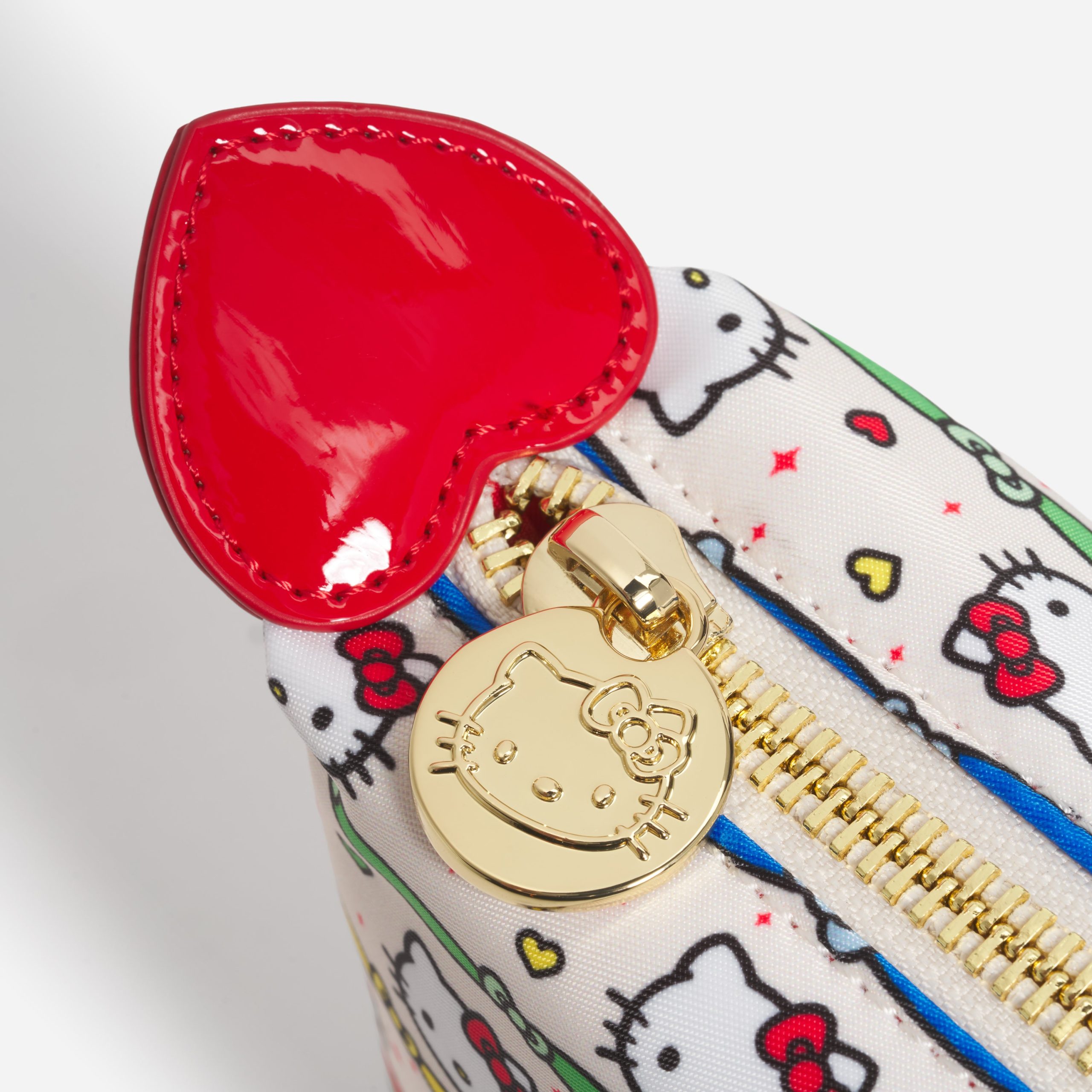 Hello Kitty x Stoney Clover Lane Small Pouchette (Hello Kitty Ribbon Stripe) - Image 2