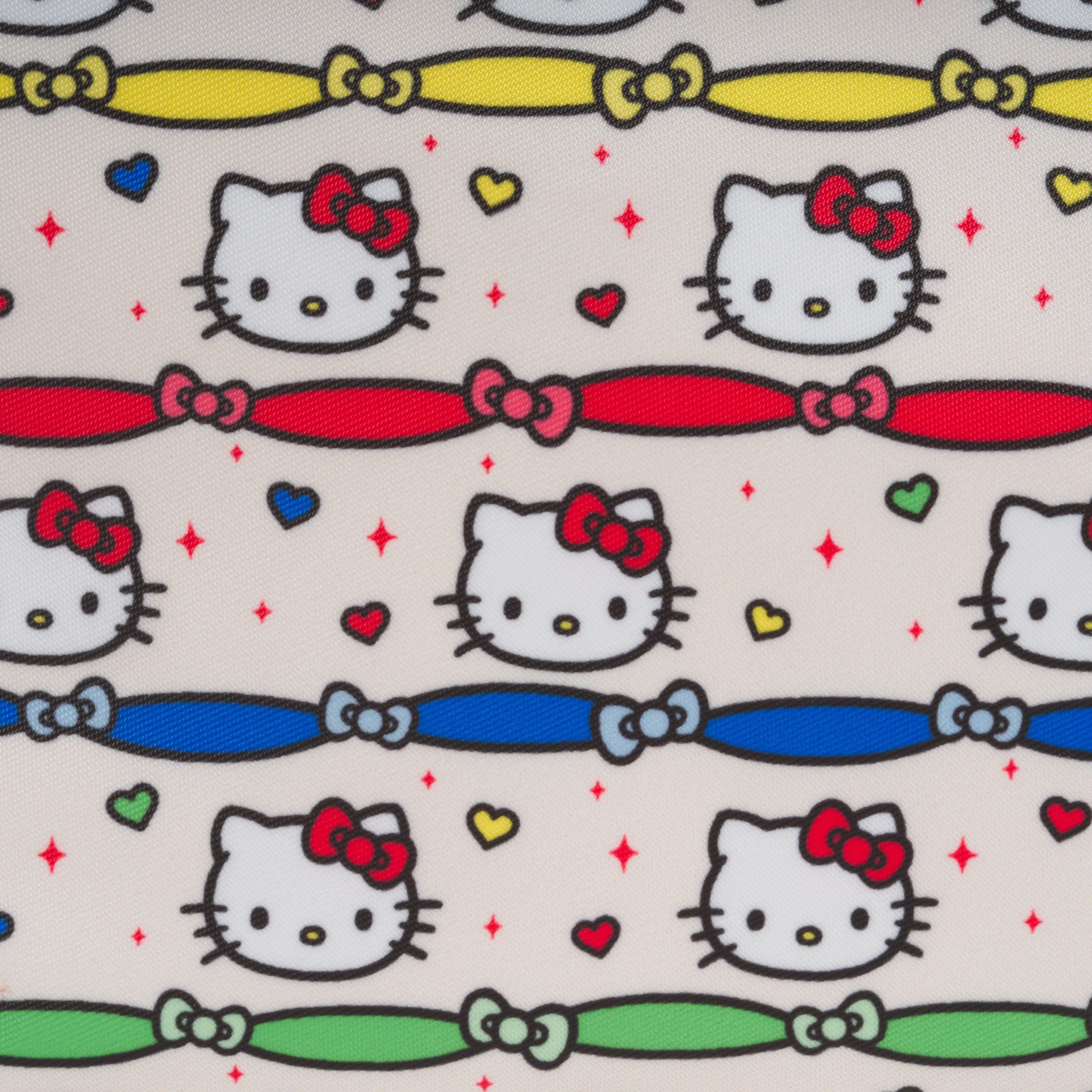 Hello Kitty x Stoney Clover Lane Small Pouchette (Hello Kitty Ribbon Stripe) - Image 6