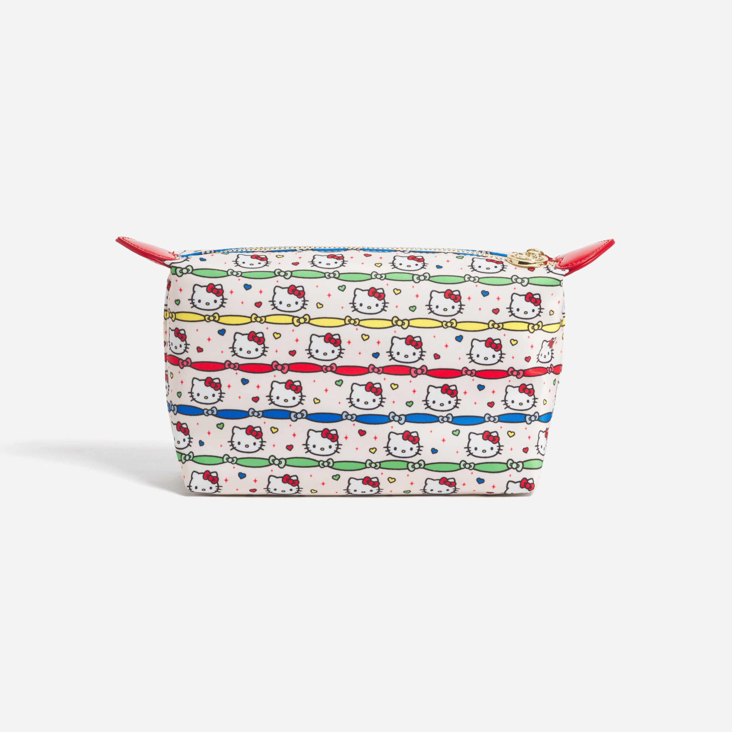Hello Kitty x Stoney Clover Lane Small Pouchette (Hello Kitty Ribbon Stripe) - Image 8