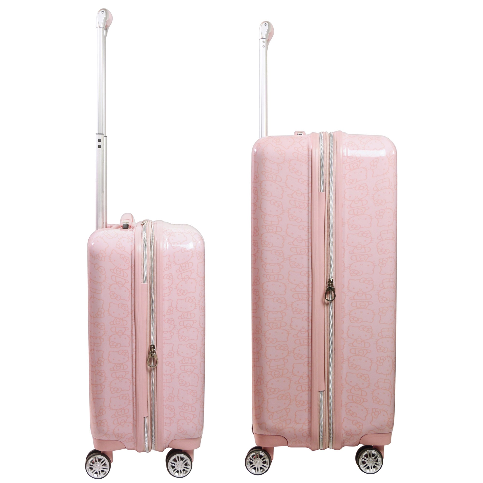 Hello Kitty x FUL Pose 2-Pc Hardshell Luggage (Pink) - Image 6