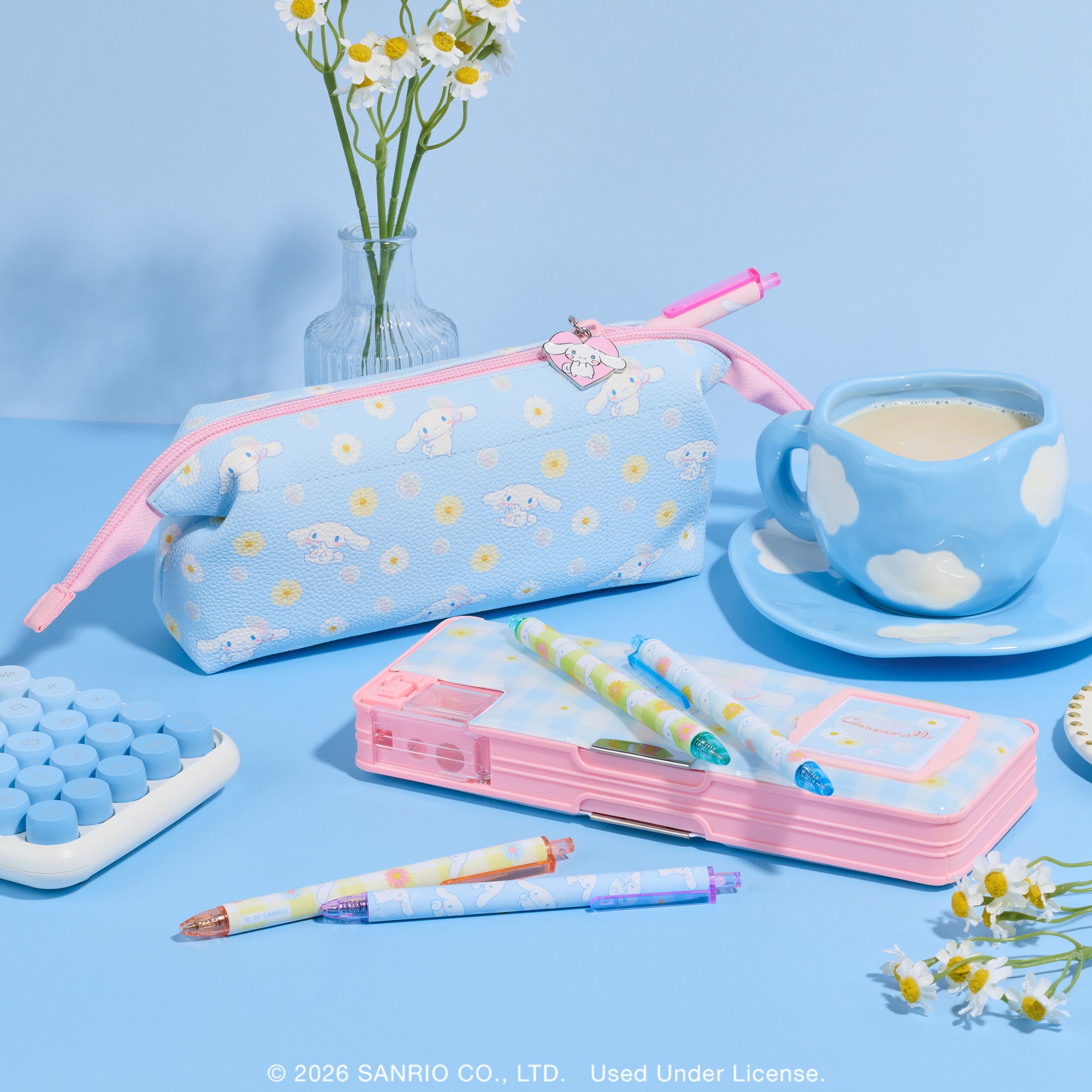 Cinnamoroll x Studio Oh! Sweet Daisies Mini Loaf Pencil Pouch - Image 2