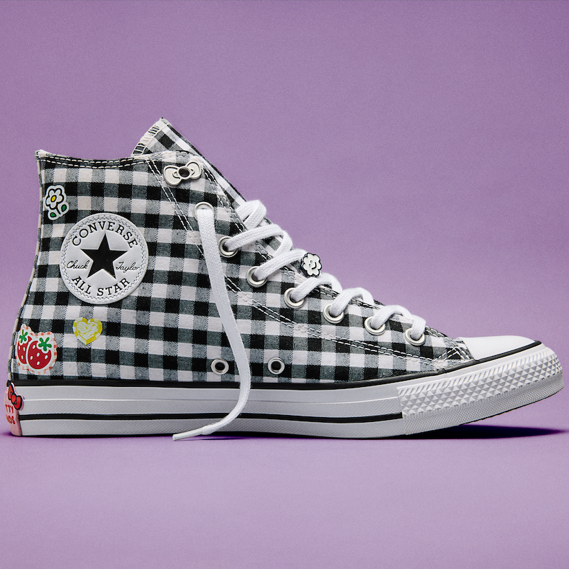 Converse x Hello Kitty And Friends Chuck Taylor All Star Picnic Hi-Top Sneaker (Adult - Black) - Image 7