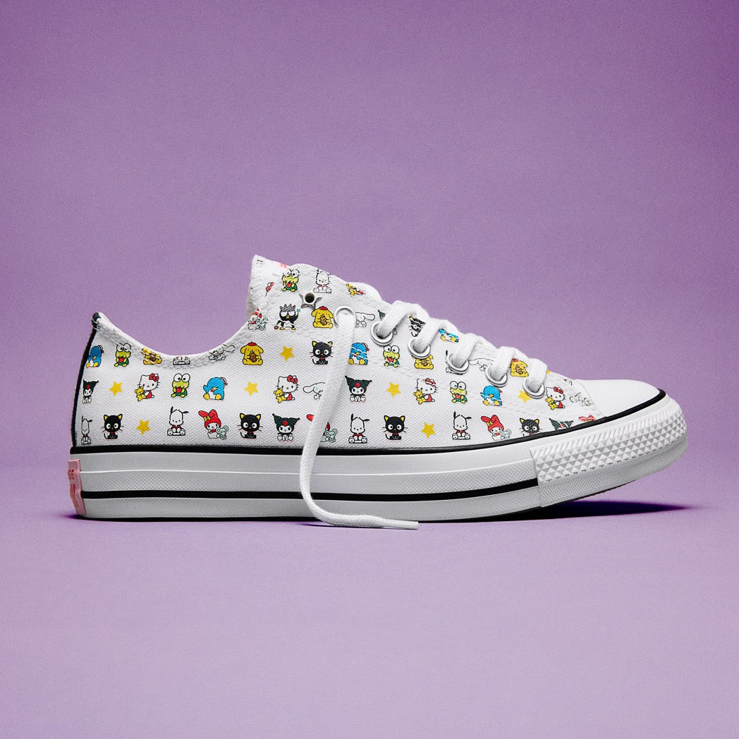 Converse x Hello Kitty and Friends Chuck 70 Ox BFFS Sneaker (Adult - White) - Image 3