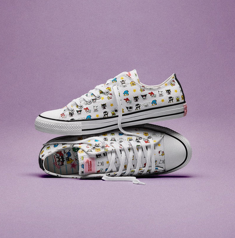 Converse x Hello Kitty and Friends Chuck 70 Ox BFFS Sneaker (Adult - White) - Image 2