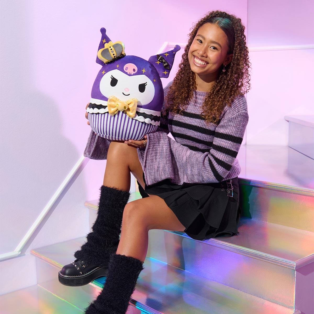 Kuromi 12 Squishmallows Plush (20th Anniversary) - Image 2