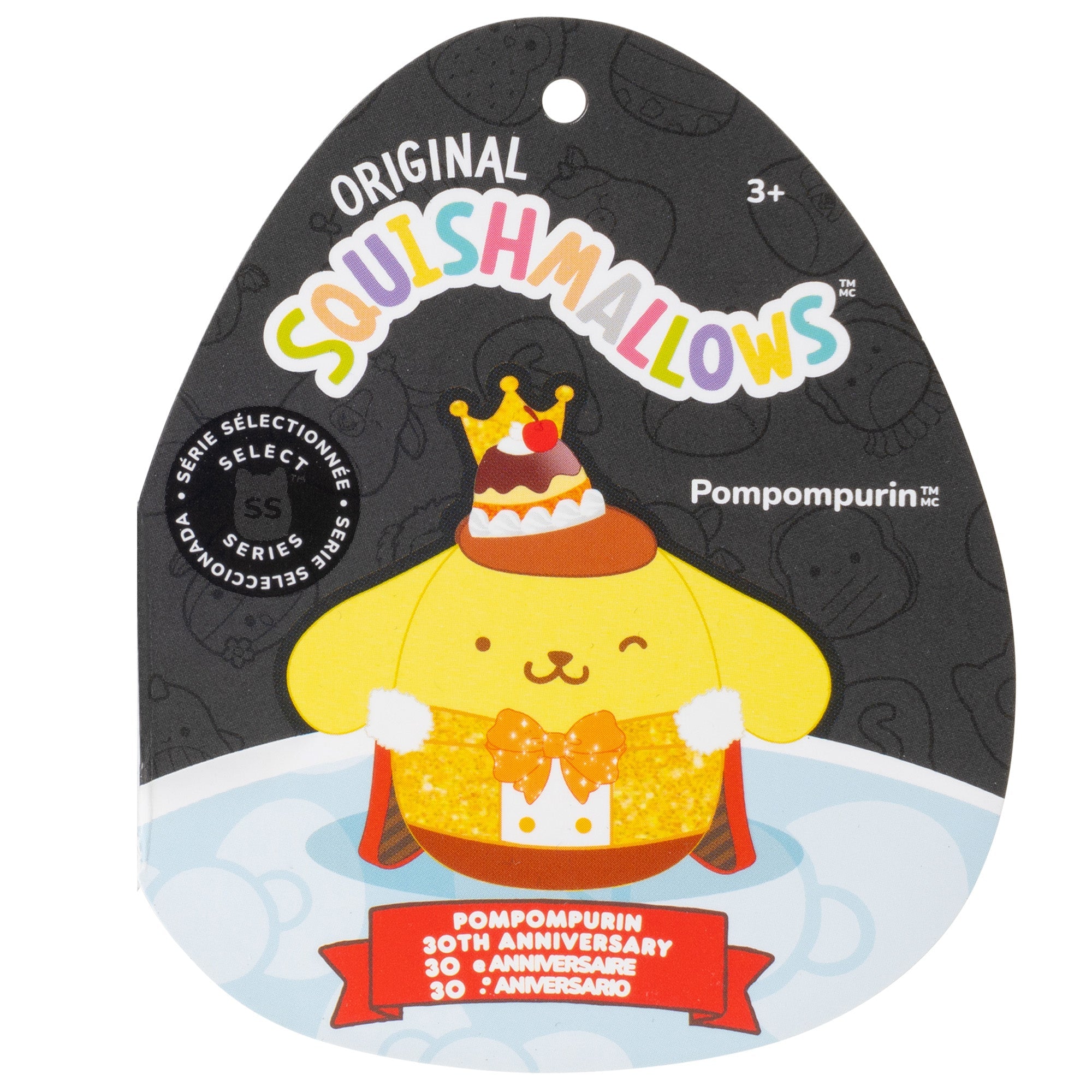 Pompompurin 12 Squishmallows Plush (30th Anniversary) - Image 6