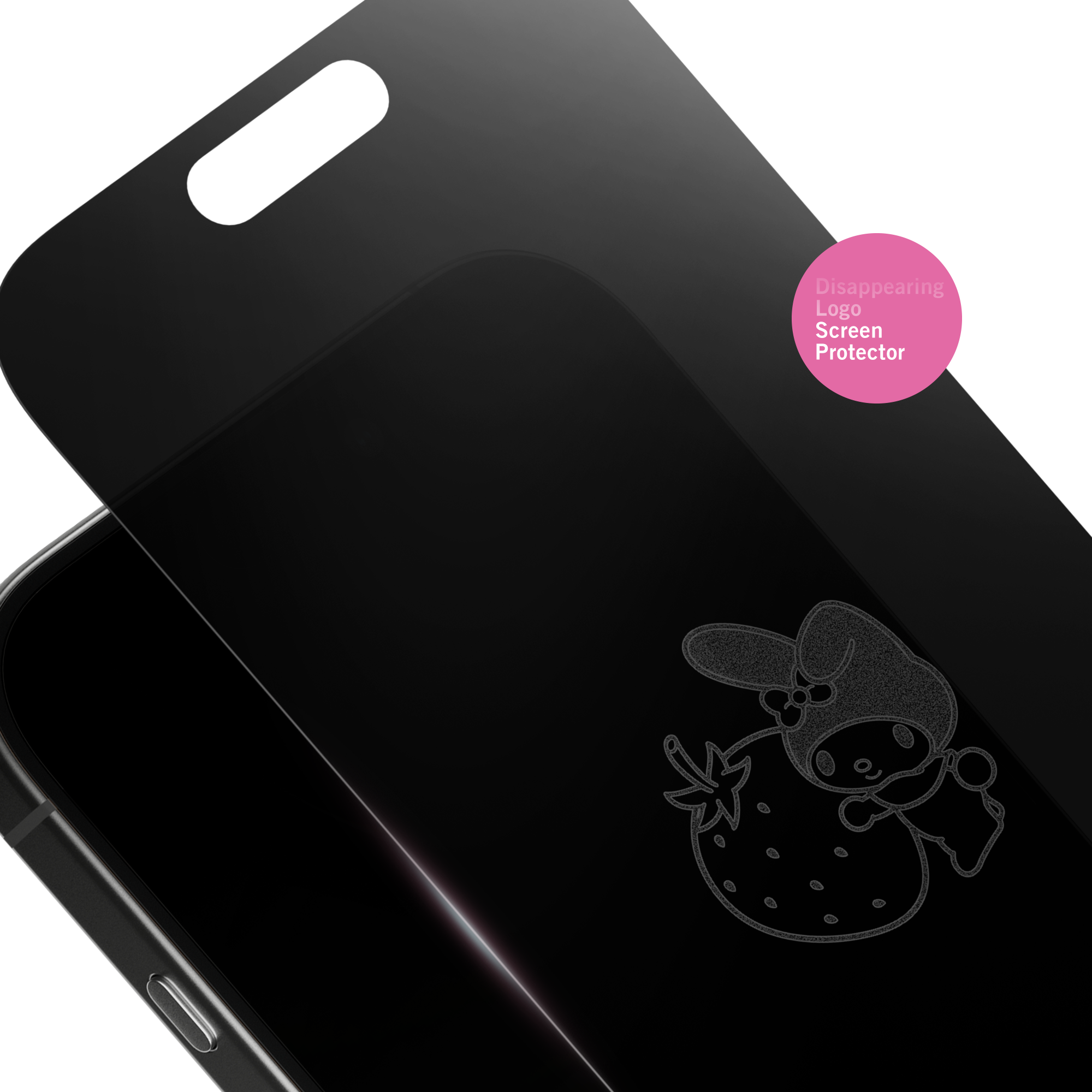 My Melody x Screen Skinz Berry iPhone Privacy Screen Protector - Image 2