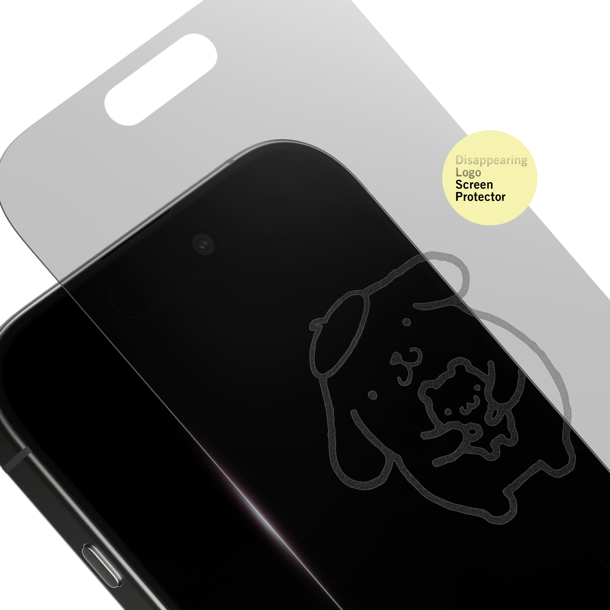 Pompompurin x Screen Skinz Hug iPhone Clear Screen Protector - Image 2