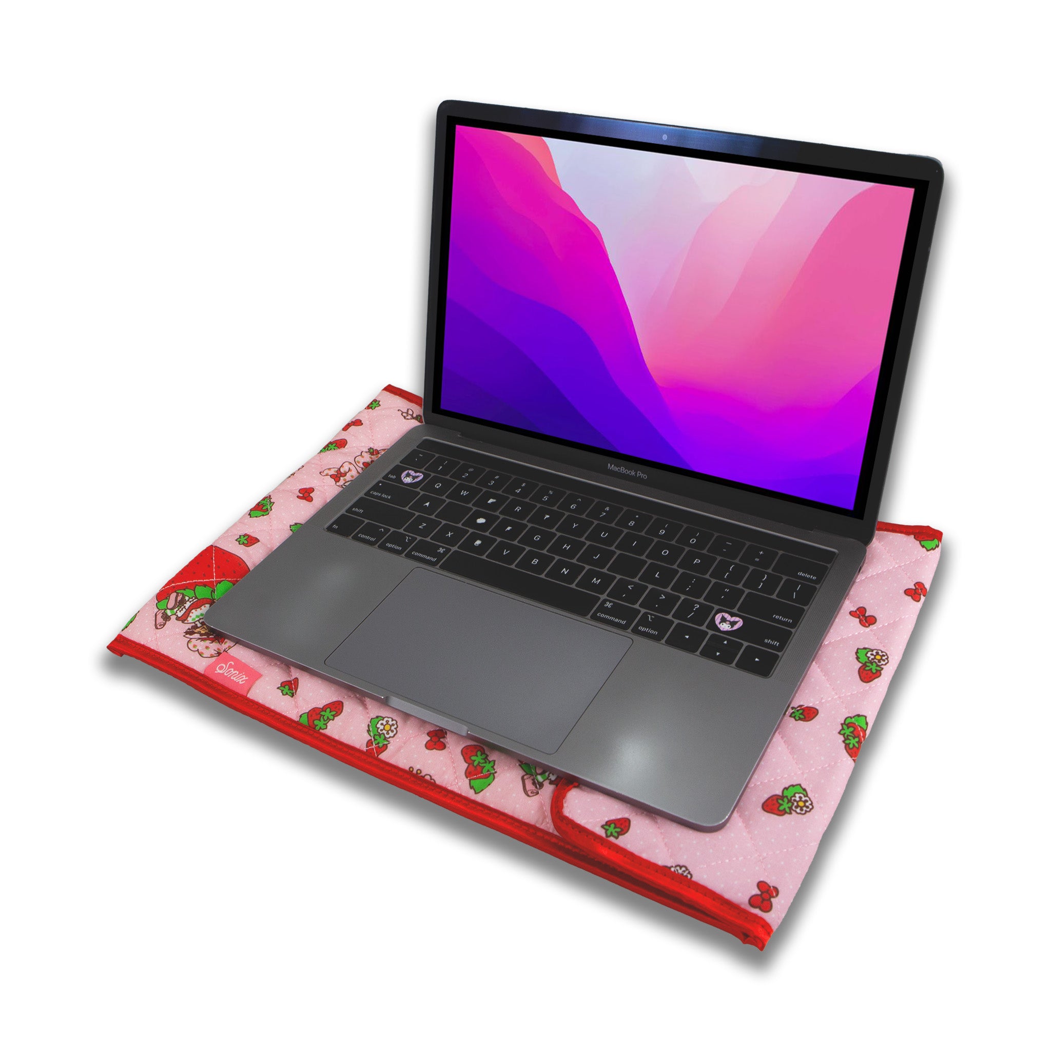 My Melody x Sonix Strawberry Shortcake Quilted Laptop Sleeve - Image 5