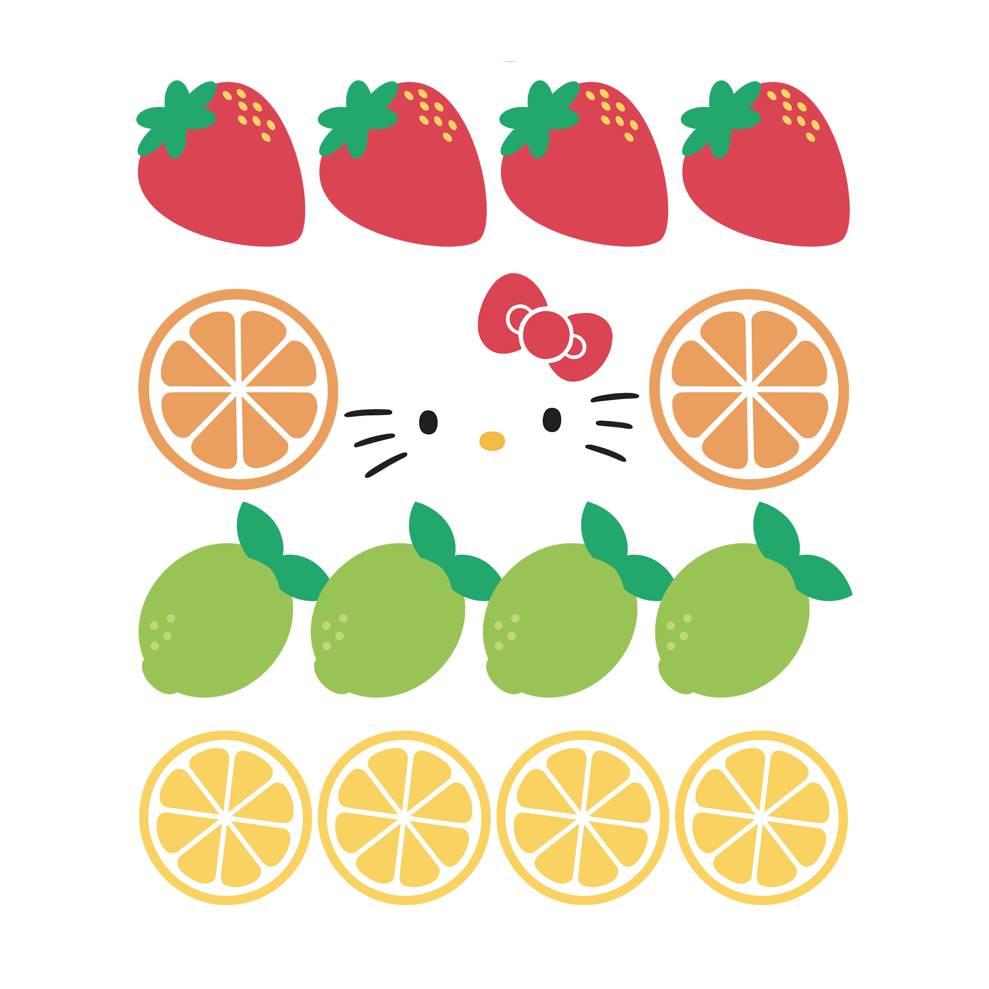 Hello Kitty Fruit Slices Tee - Image 2