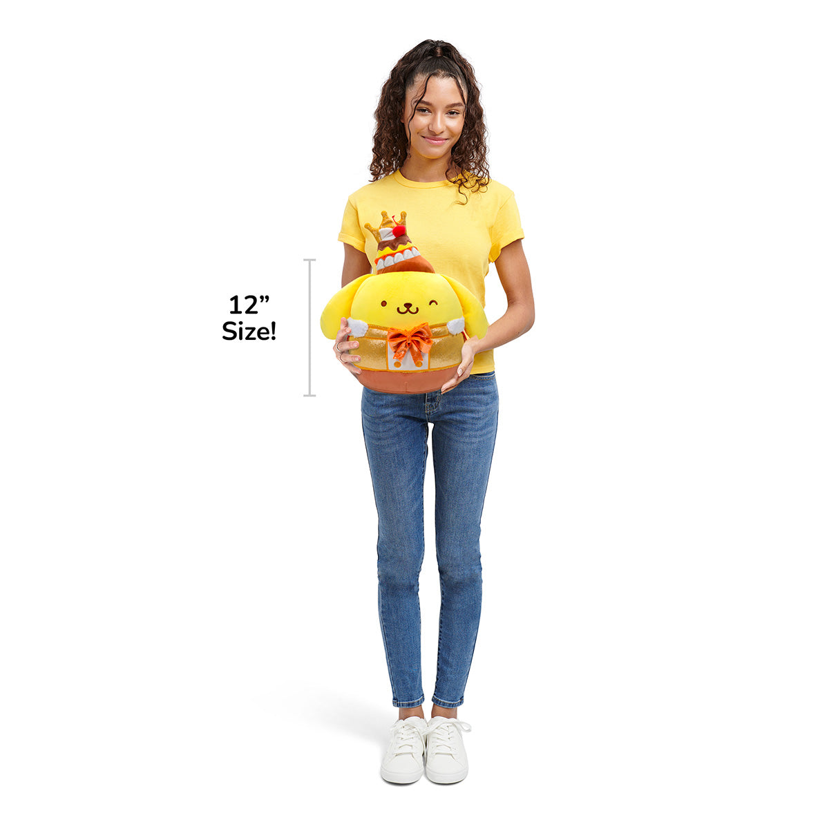 Pompompurin 12 Squishmallows Plush (30th Anniversary) - Image 8