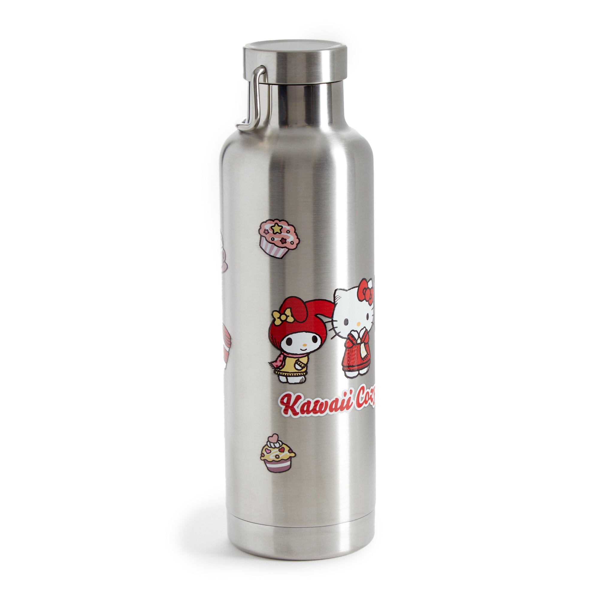 Hello Kitty and Friends Stainless Steel Water Bottle (Kawaii Cozy Club) - Image 3