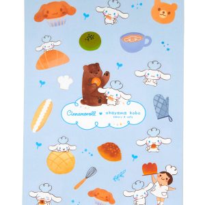 Cinnamoroll x Okayama Kobo 18-pc Sticker Sheet
